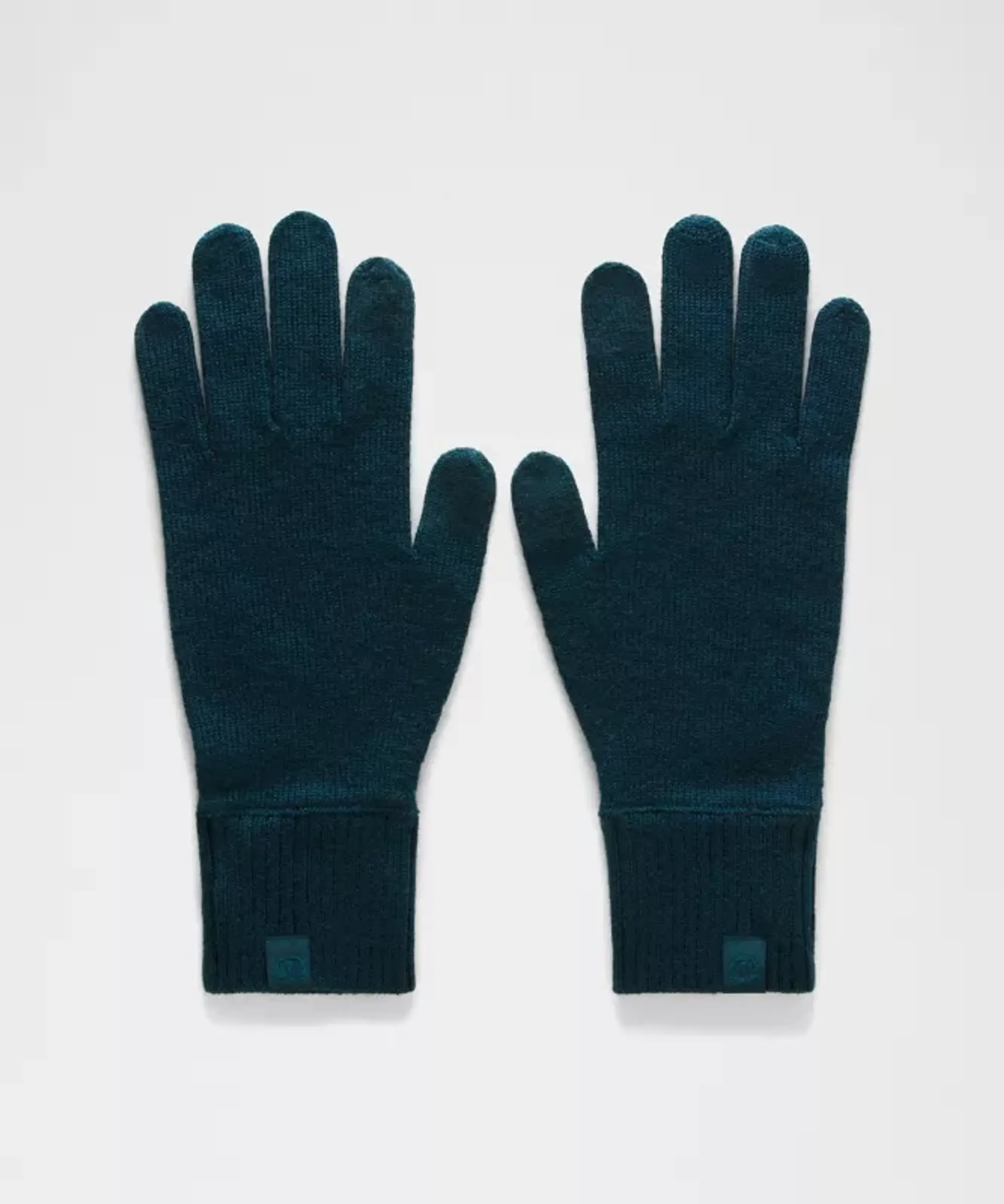 lululemon – Warm Revelation Gloves – Color Blue/Grey – Size Large