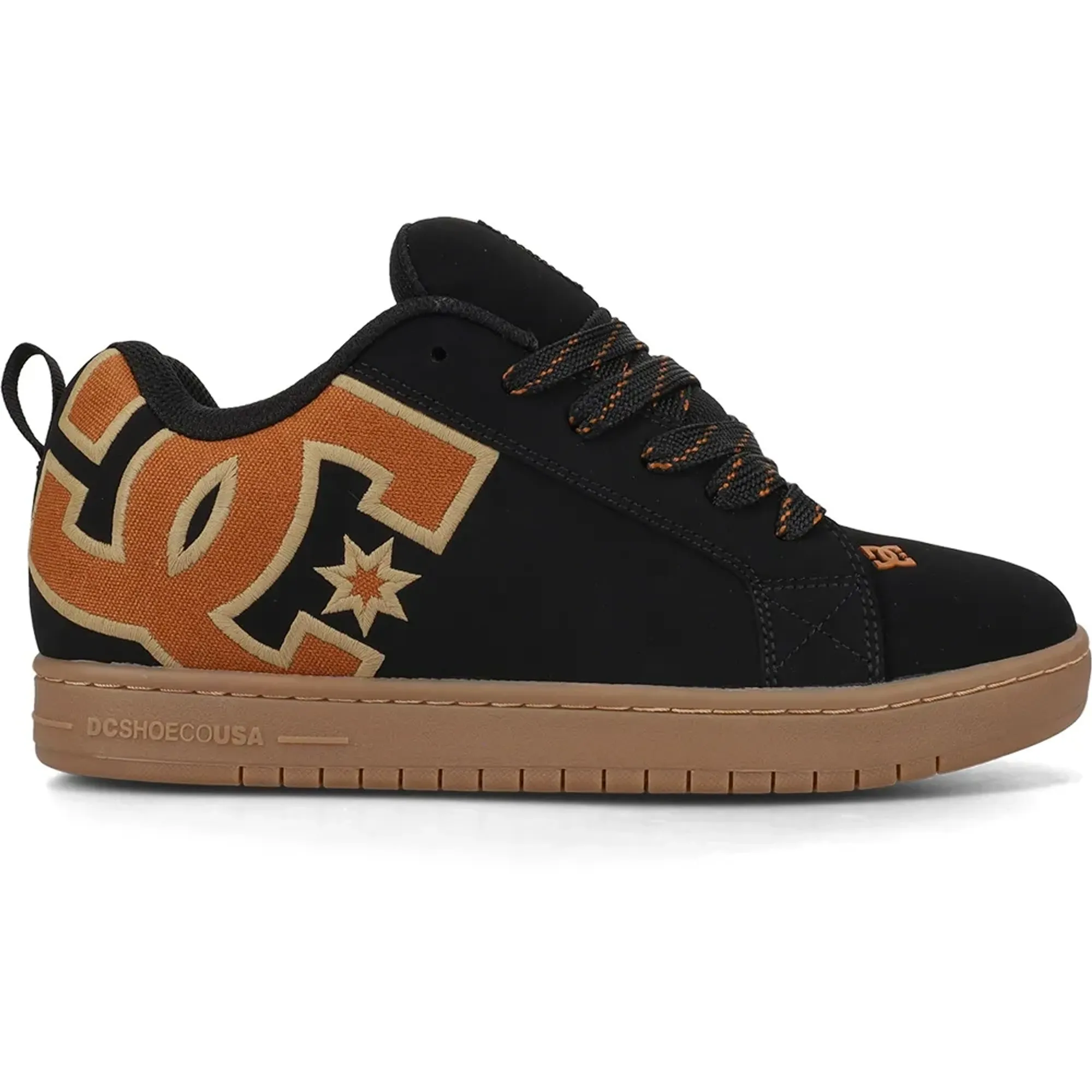 DC Sneakers Court Graffik Men's Sneakers - Black
