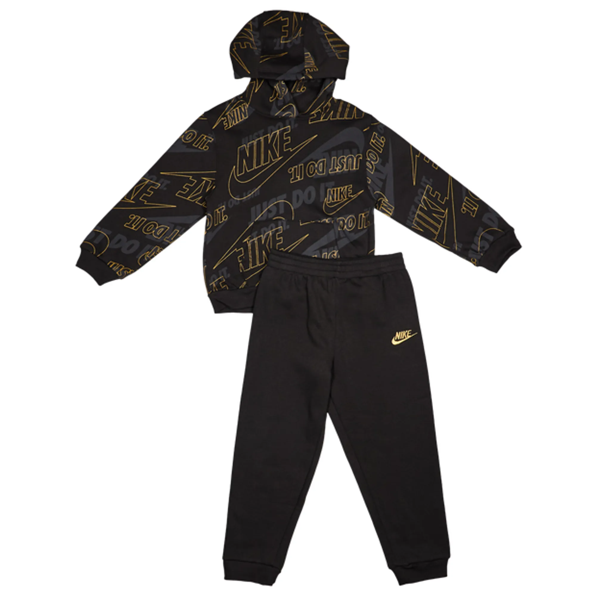 Nike Futura Aop Unisex Tracksuits - Black