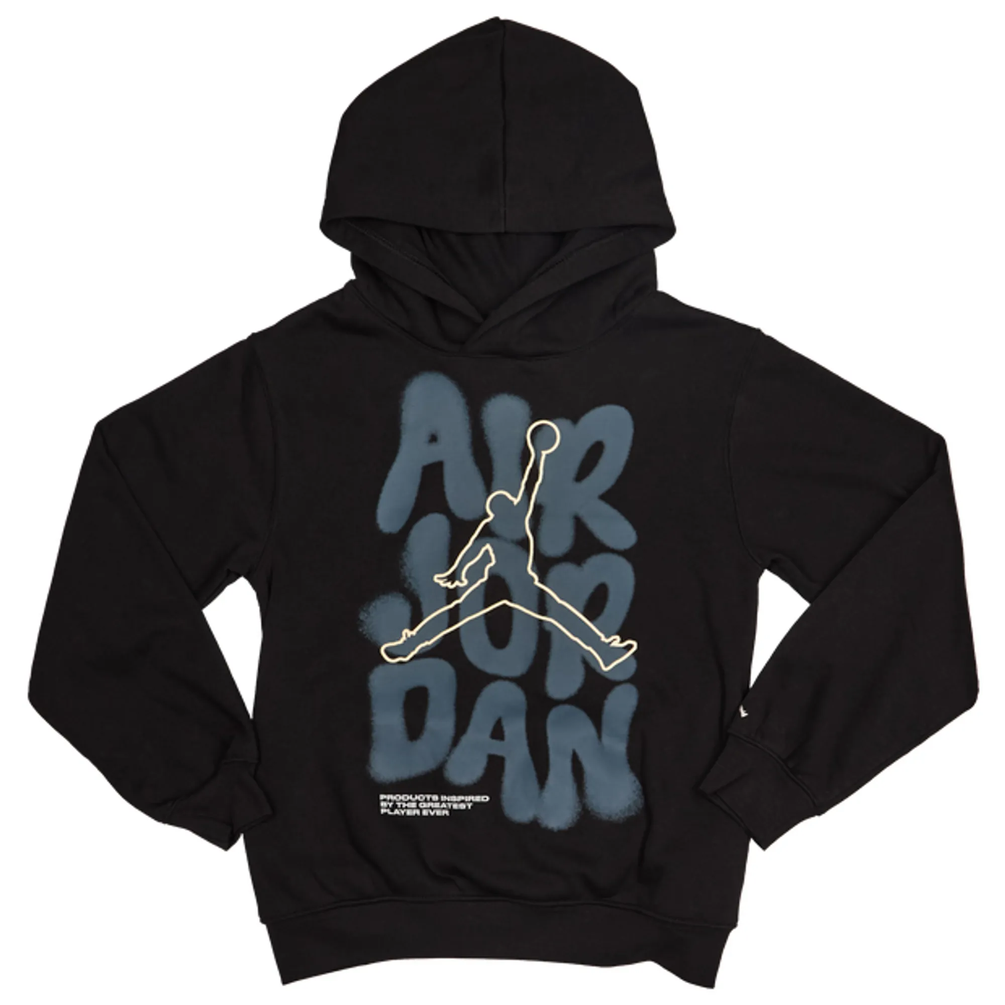 Jordan Spray Kid's Hoodies - Black
