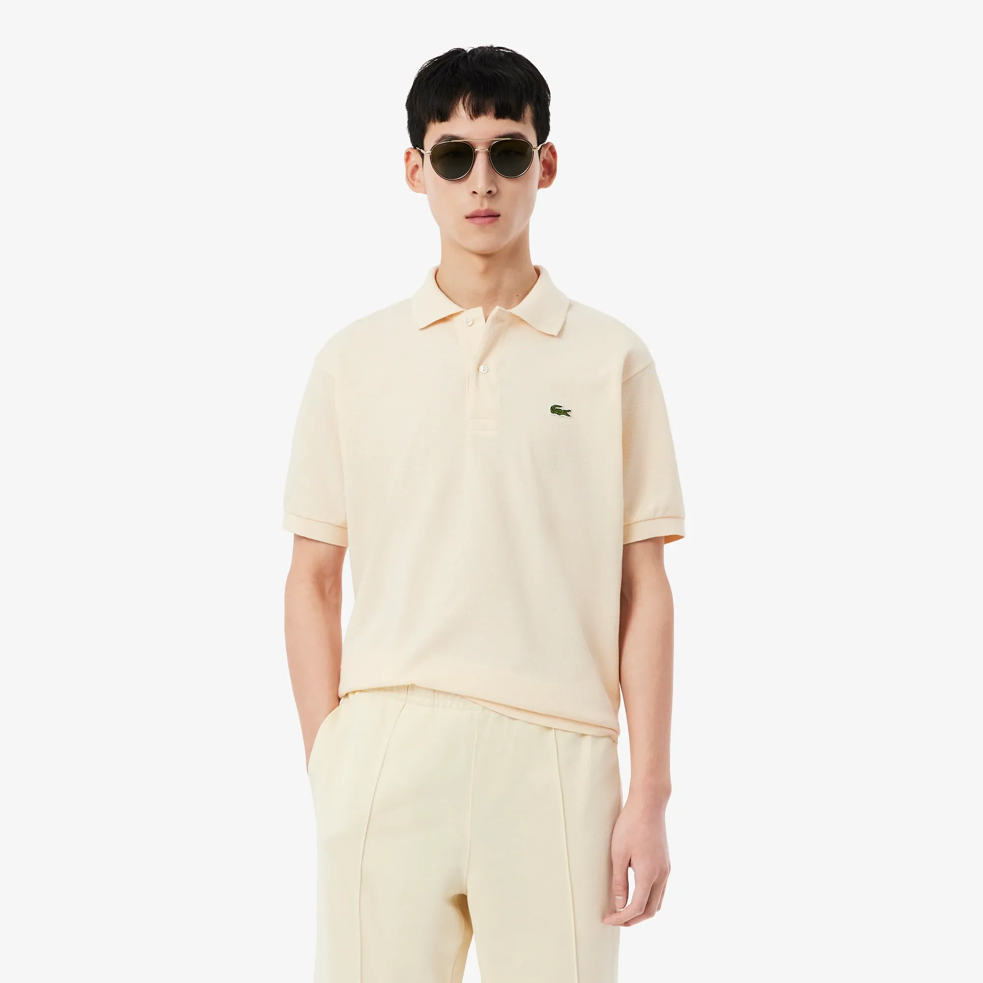 Lacoste Classic Fit L.12.12 Original Polo Shirt - Beige