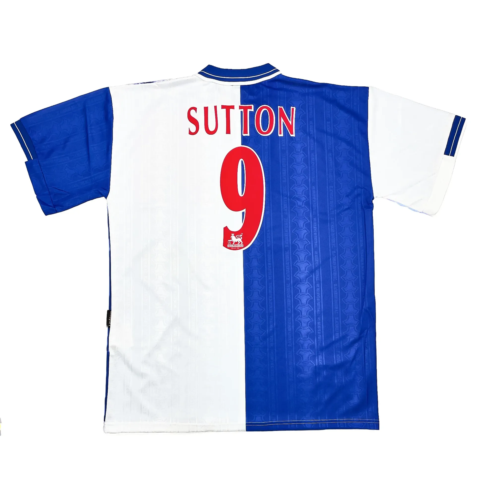 1998/99 BLACKBURN ROVERS SUTTON #9 HOME SHIRT (XL) UHLSPORT | CULT KITS