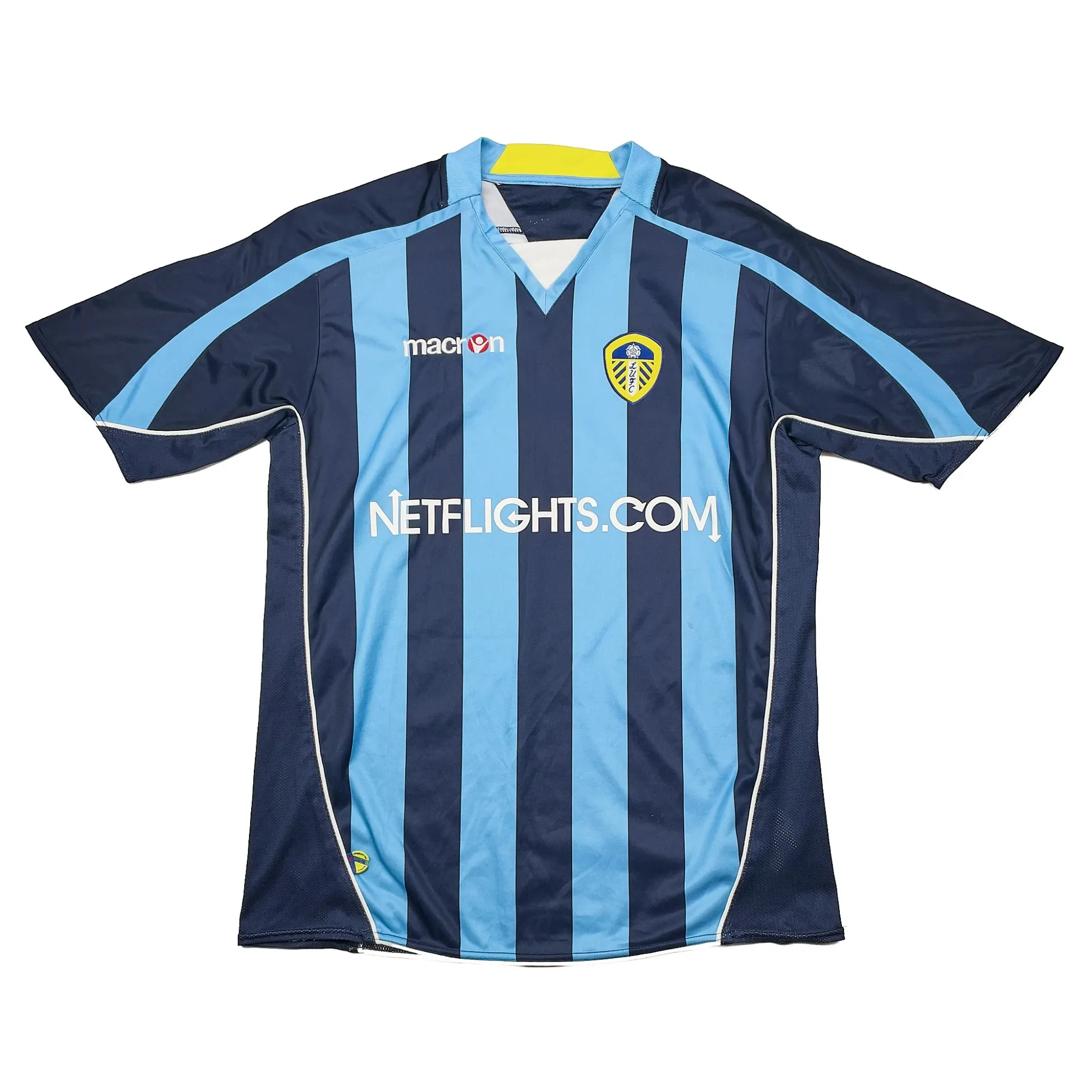2008/09 LEEDS UNITED AWAY SHIRT (L) MACRON | CULT KITS