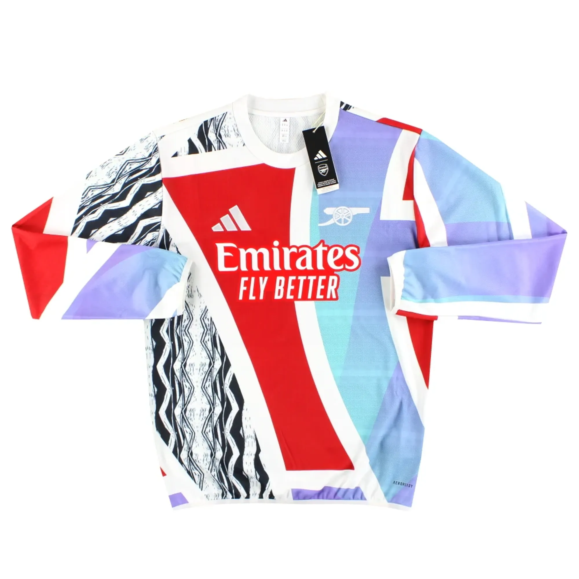 2024-25 Arsenal adidas Pre-Match Warm Top *w/tags* - Arsenal / w/tags 