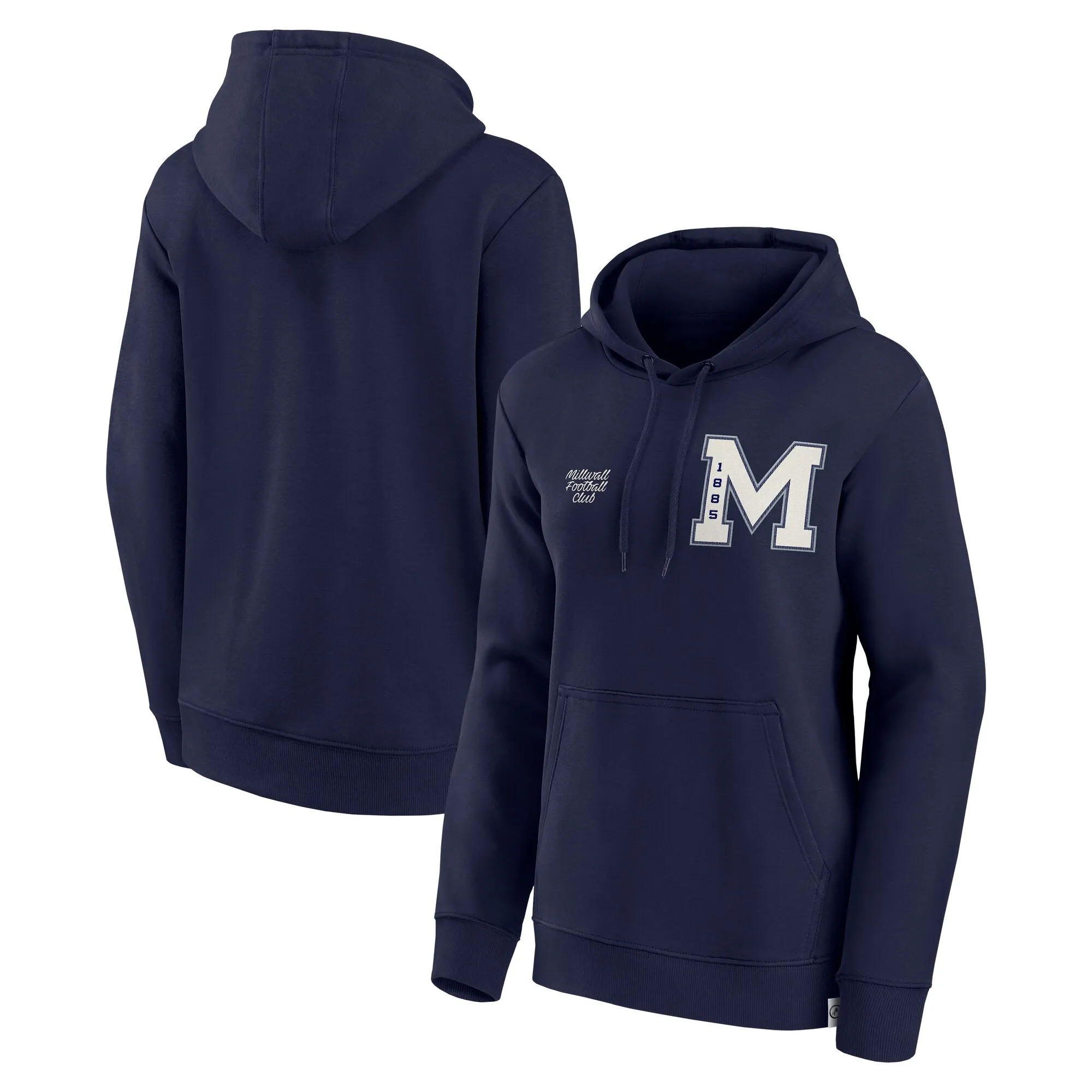 Millwall Campus Icons Graphic Hoodie - Blue - Womens