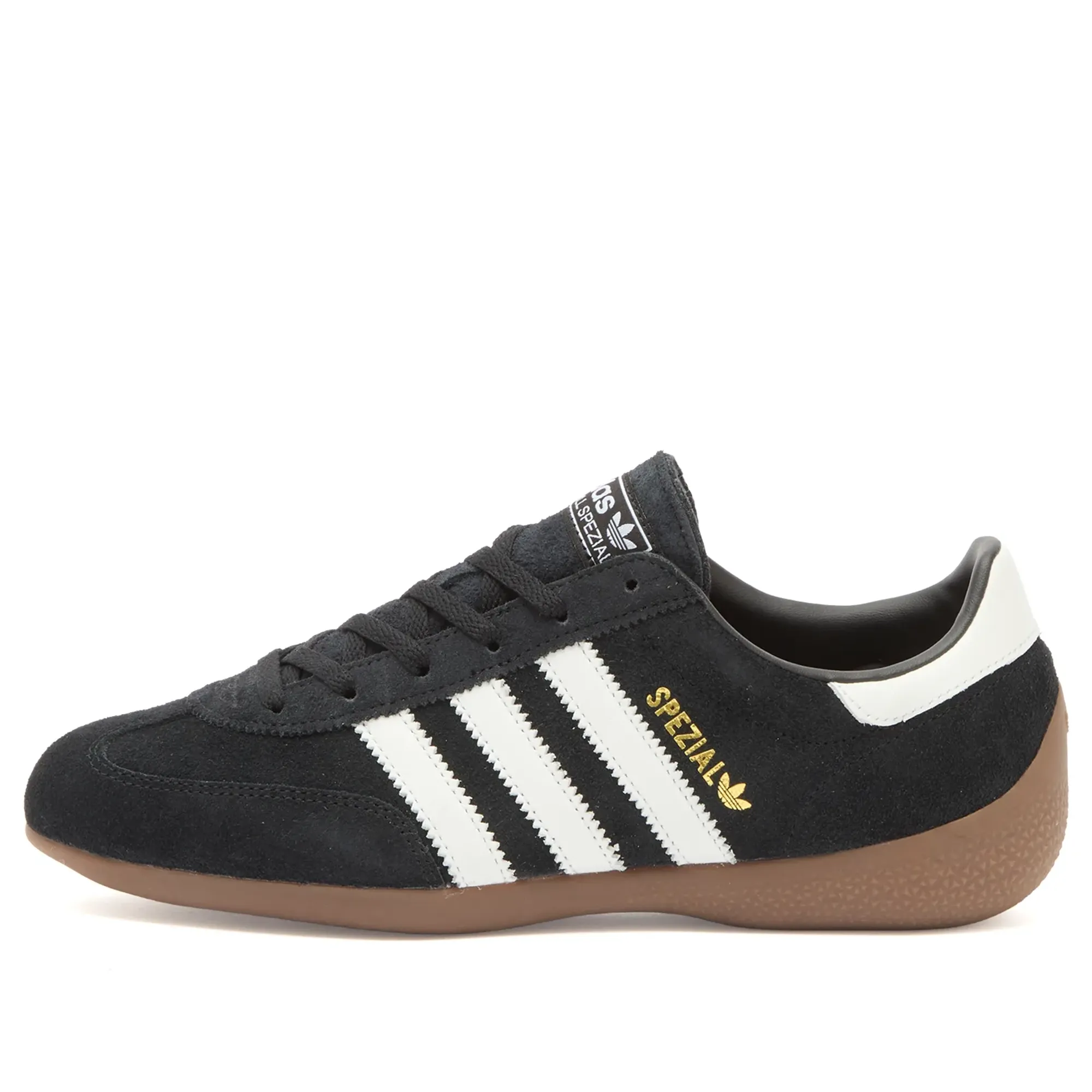 adidas Originals Adidas Women's Handball Spezial Lo Pro Sneakers Core Black/Ftwr White/Gold Metallic