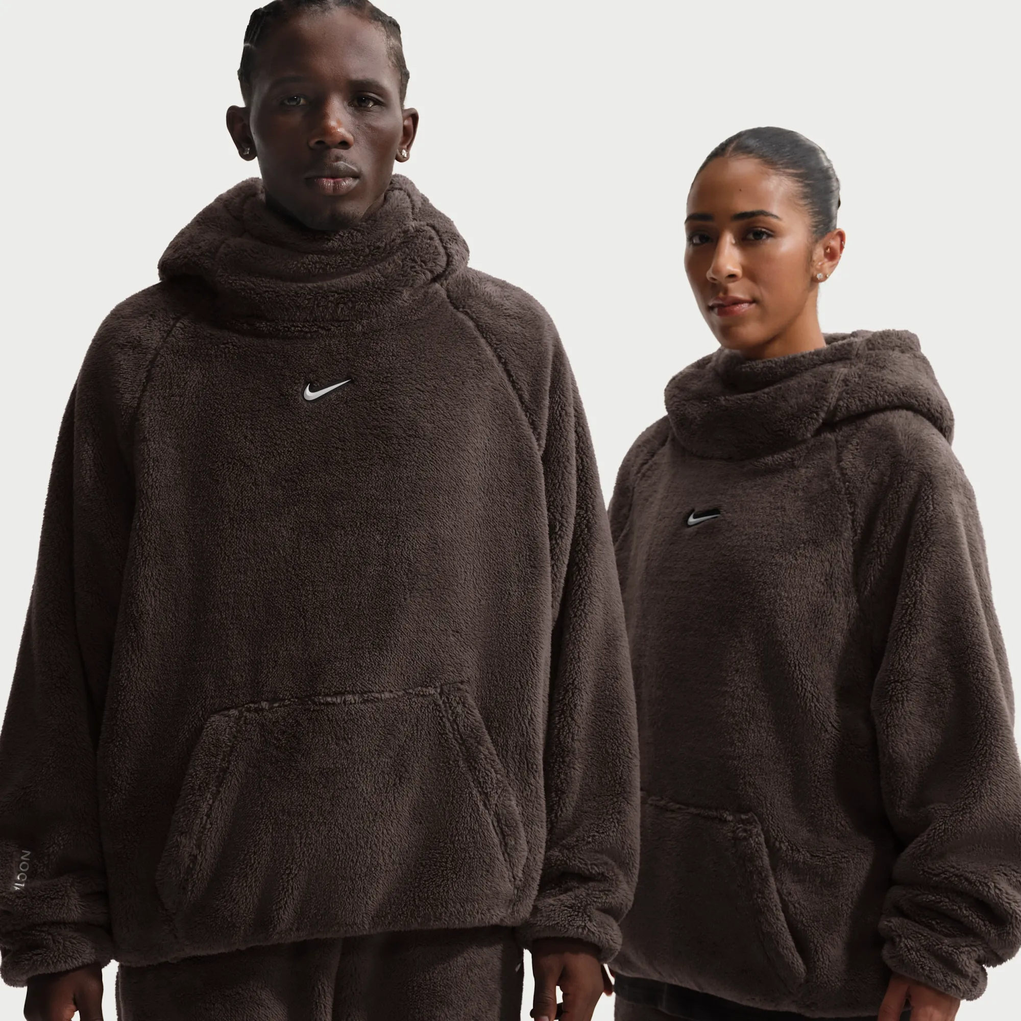 Nike NOCTA Chalet Polar Top - Brown - Polyester