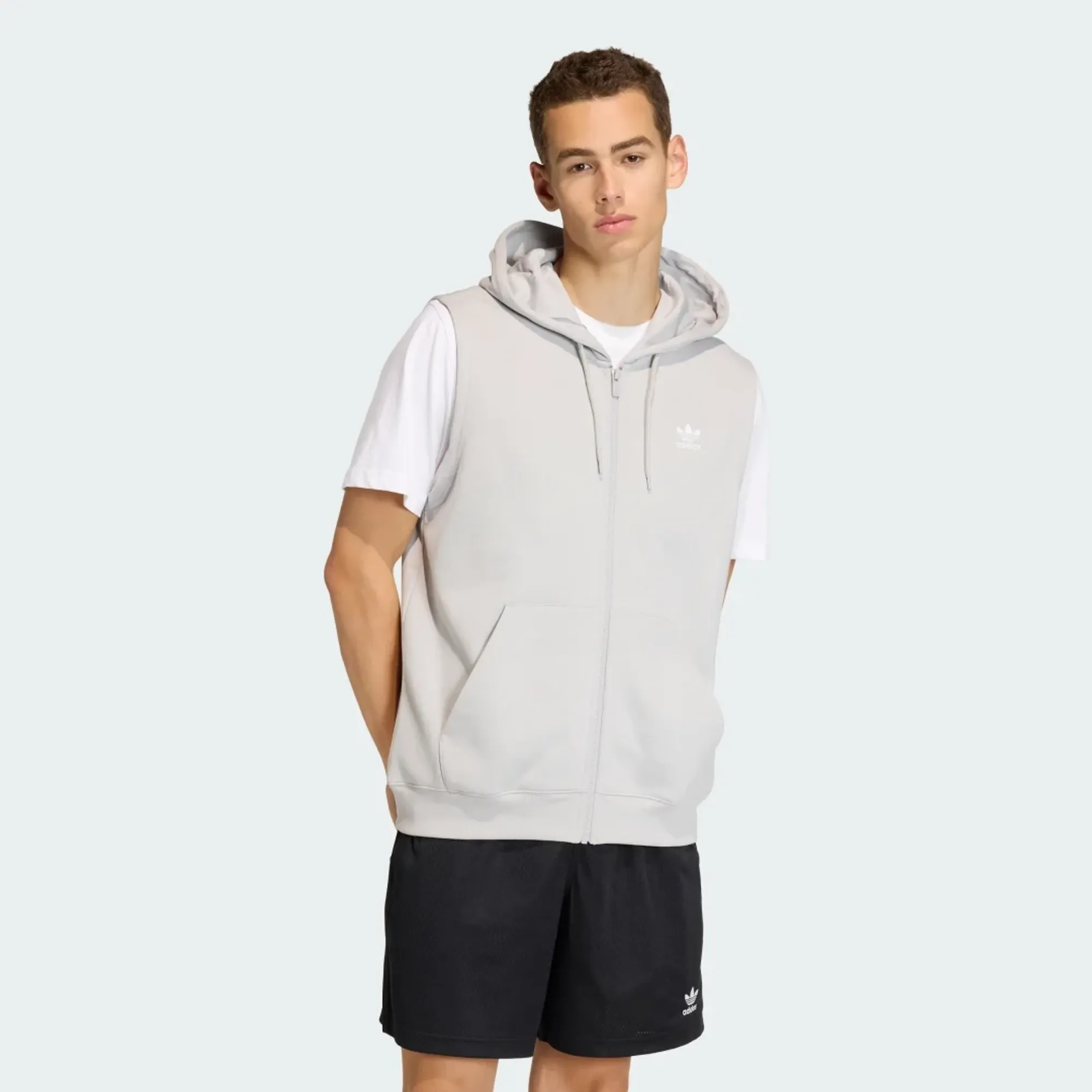 adidas TREFOIL ESSENTIALS SLEEVELESS HOODIE