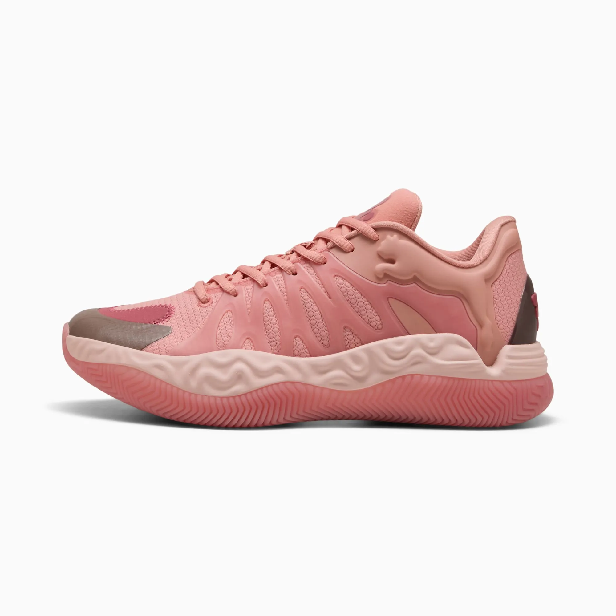 PUMA Hali 1 Basketball Shoes Unisex, Poppy Pink/Rose Dust, size 10