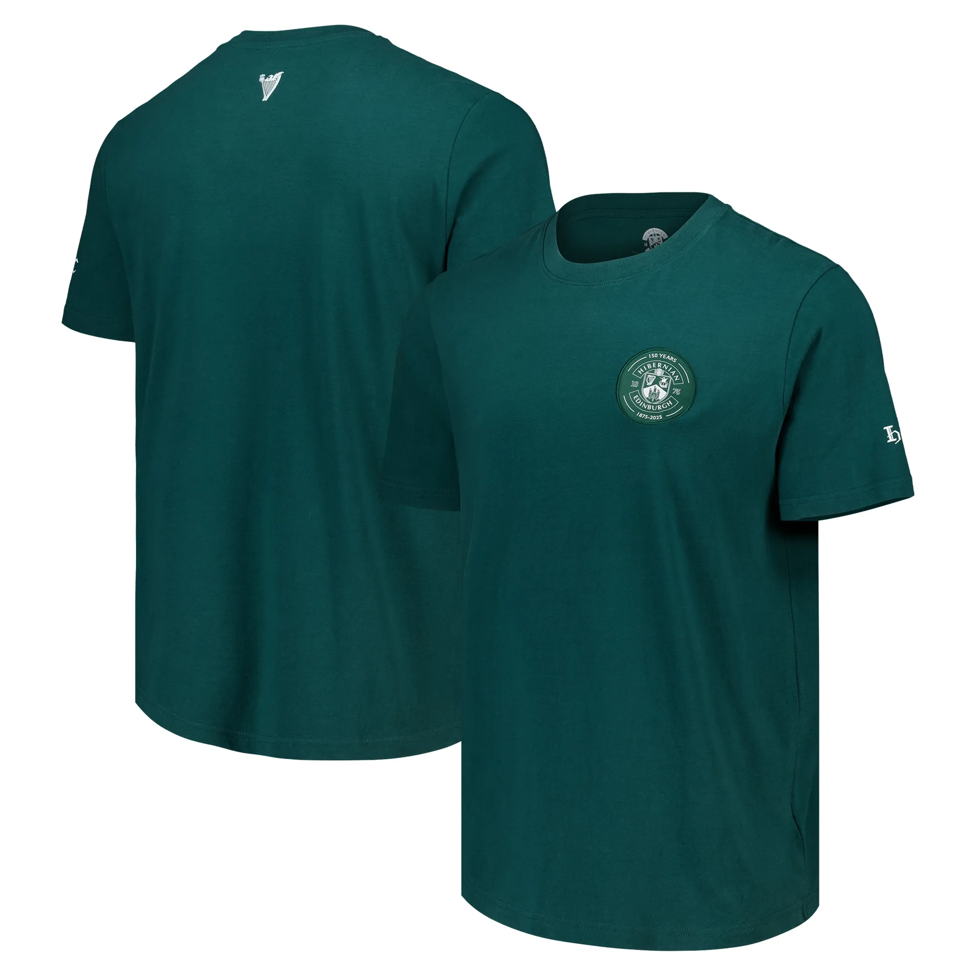 150 Years of Hibernian T-Shirt - Bottle Green - Unisex