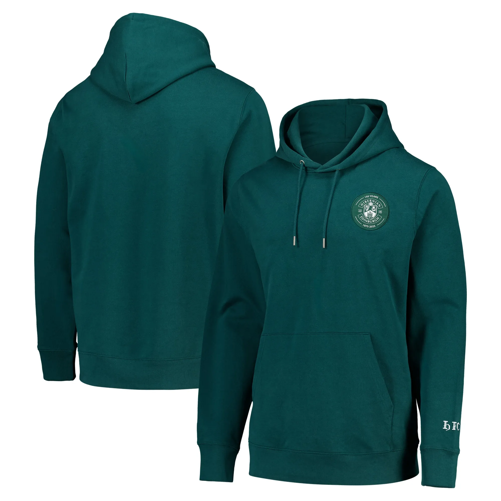 150 Years of Hibernian Hoodie - Bottle Green - Unisex