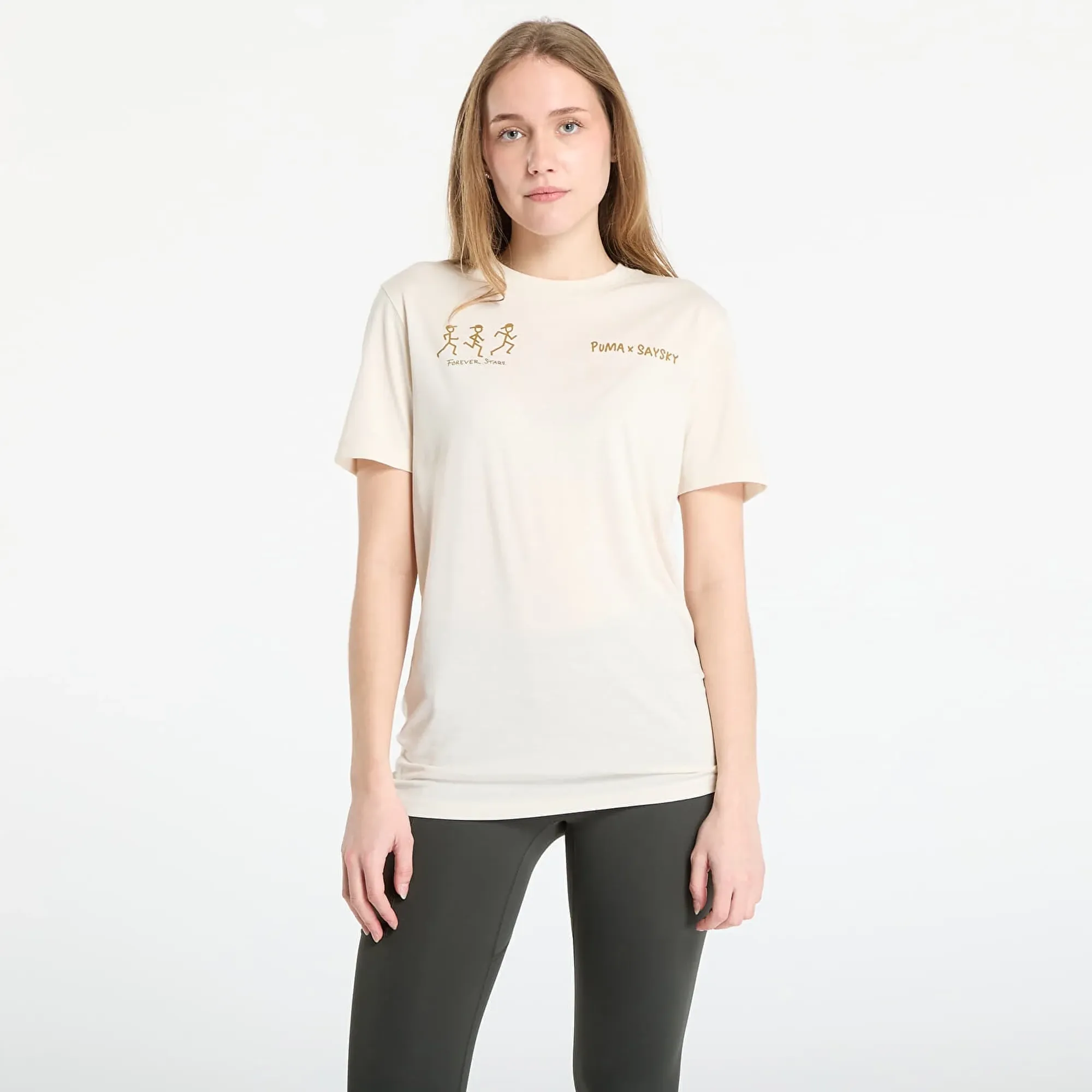 T-Shirt Puma X Saysky Unisex Ss Tee Alpine Snow S