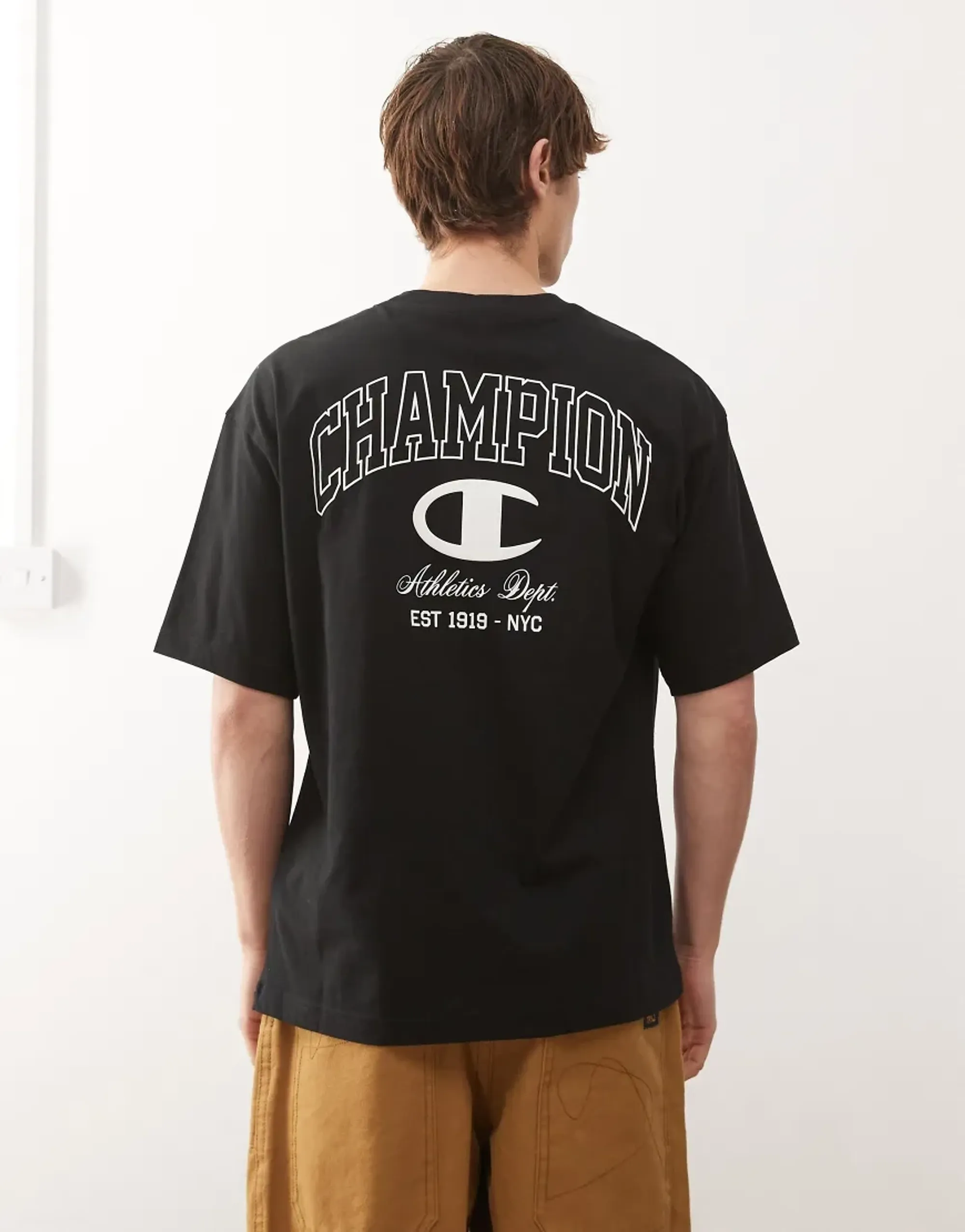 Champion T-Shape T-Shirt In Black