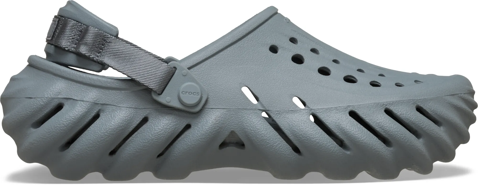 Crocs | Unisex | Echo | Clogs | Concrete | W4/M3