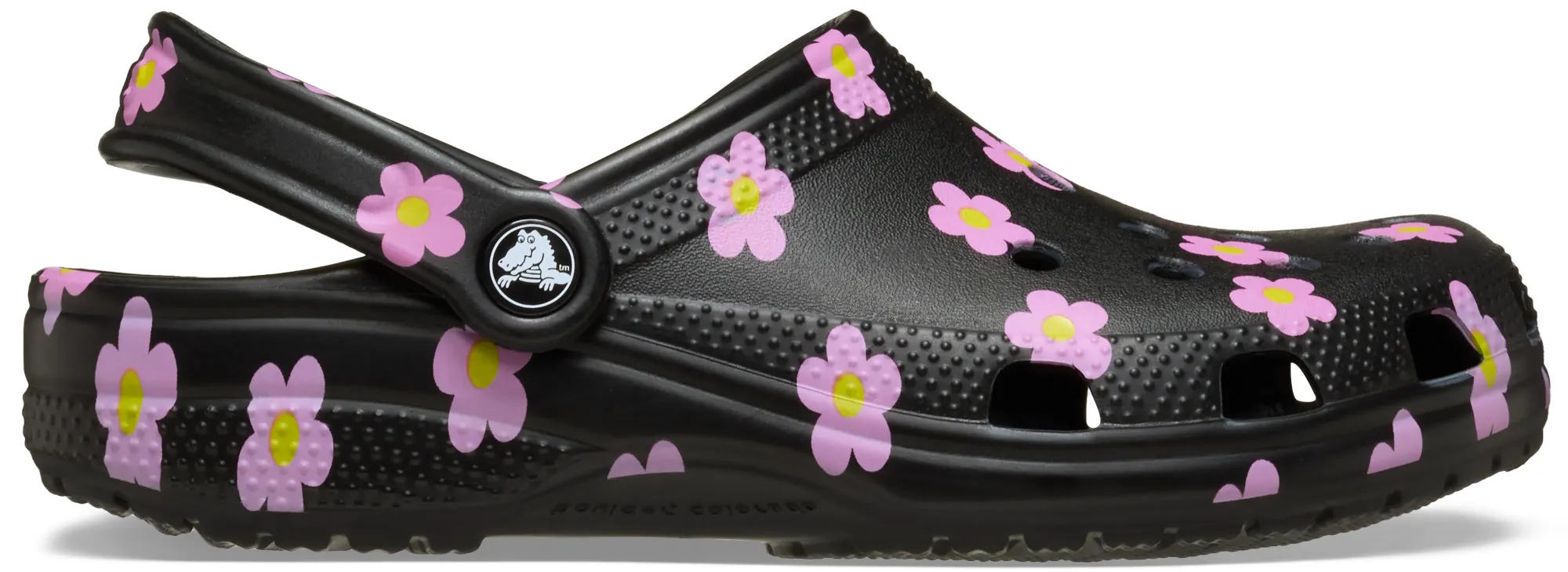 Crocs | Kids | Classic Flower | Clogs | Black | C11