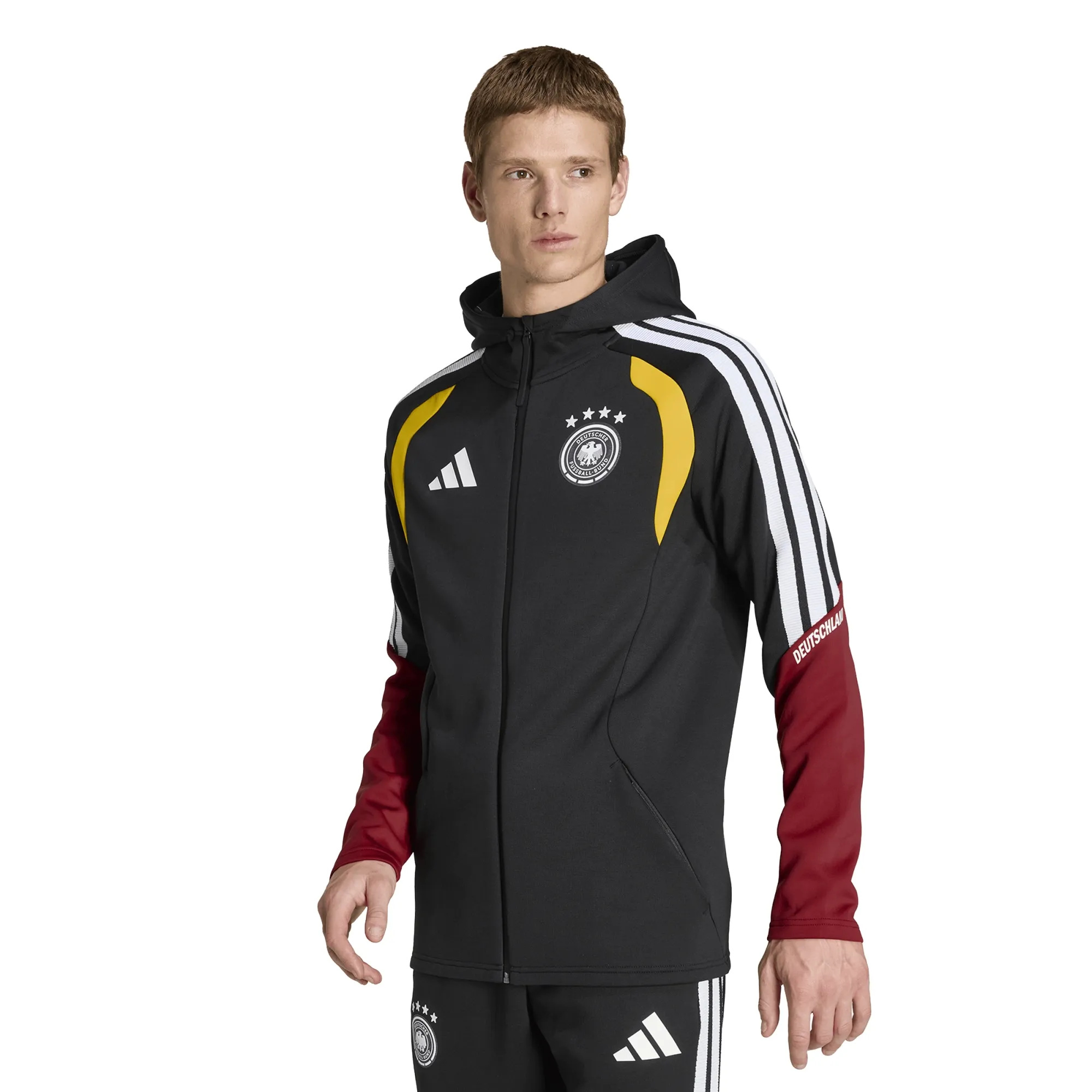 Germany National Team adidas Pro Training Hoodie - Black
