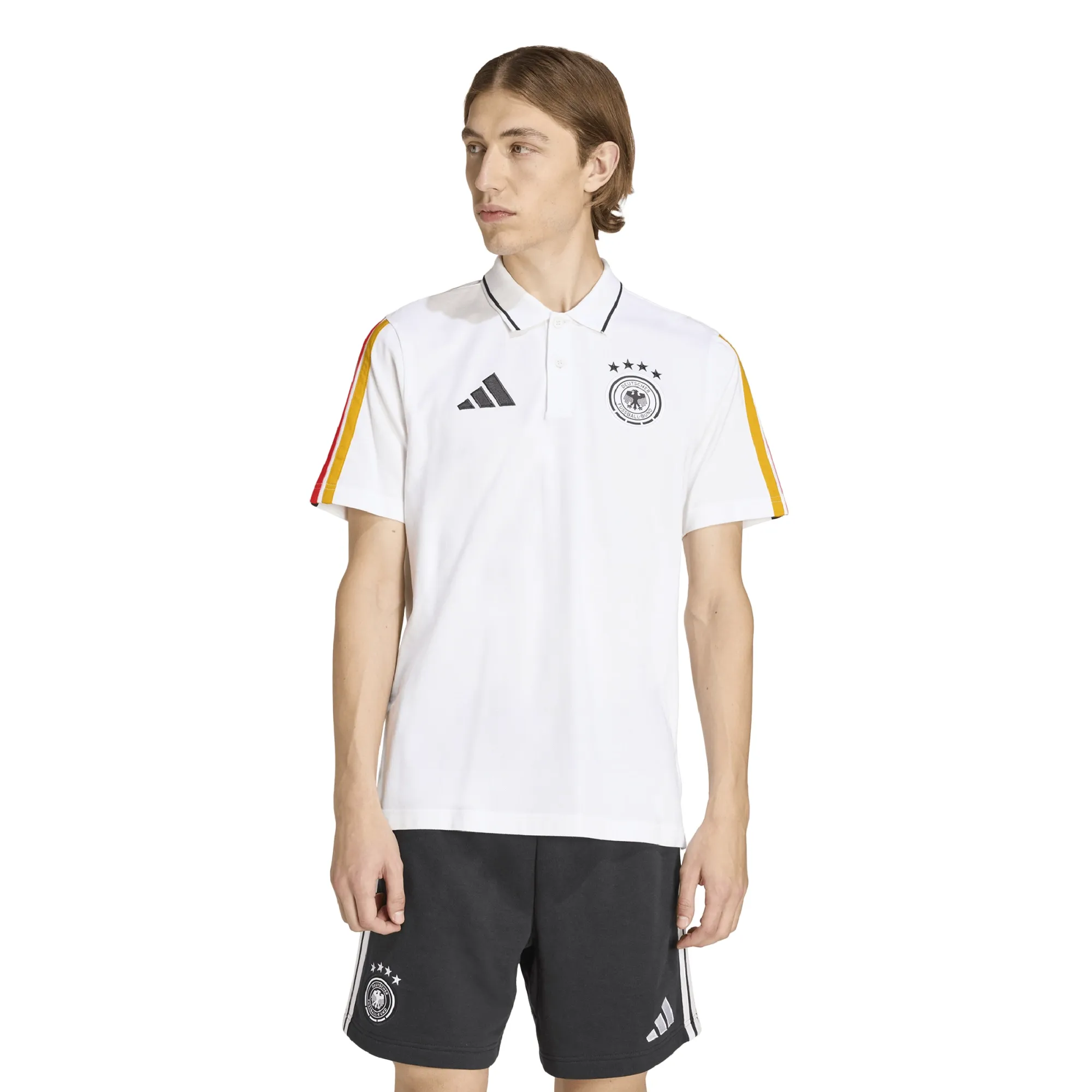 Germany National Team adidas DNA Polo - White