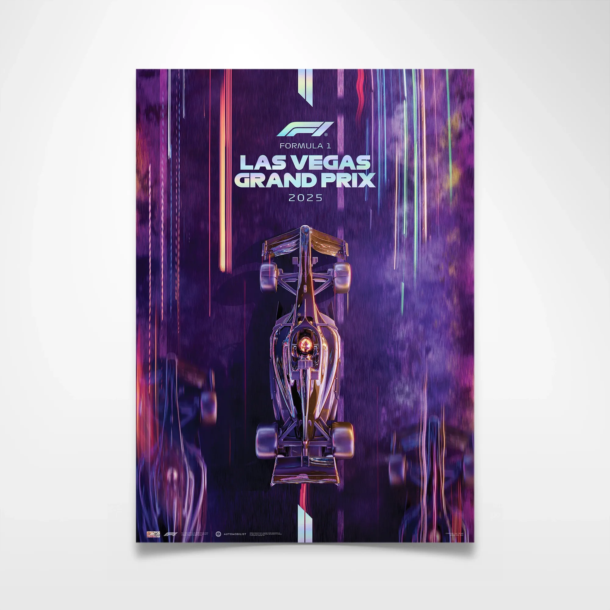 Formula 1 Las Vegas Grand Prix 2025 Poster