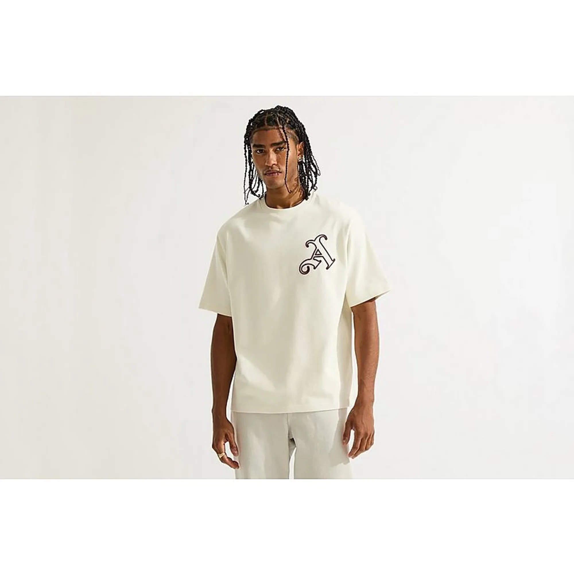 Arsenal White Lineout T-Shirt, White