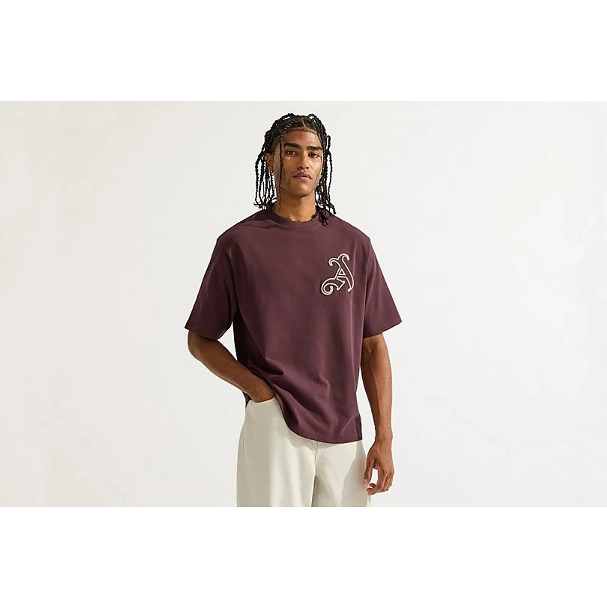 Arsenal Brown Lineout T-Shirt, Brown