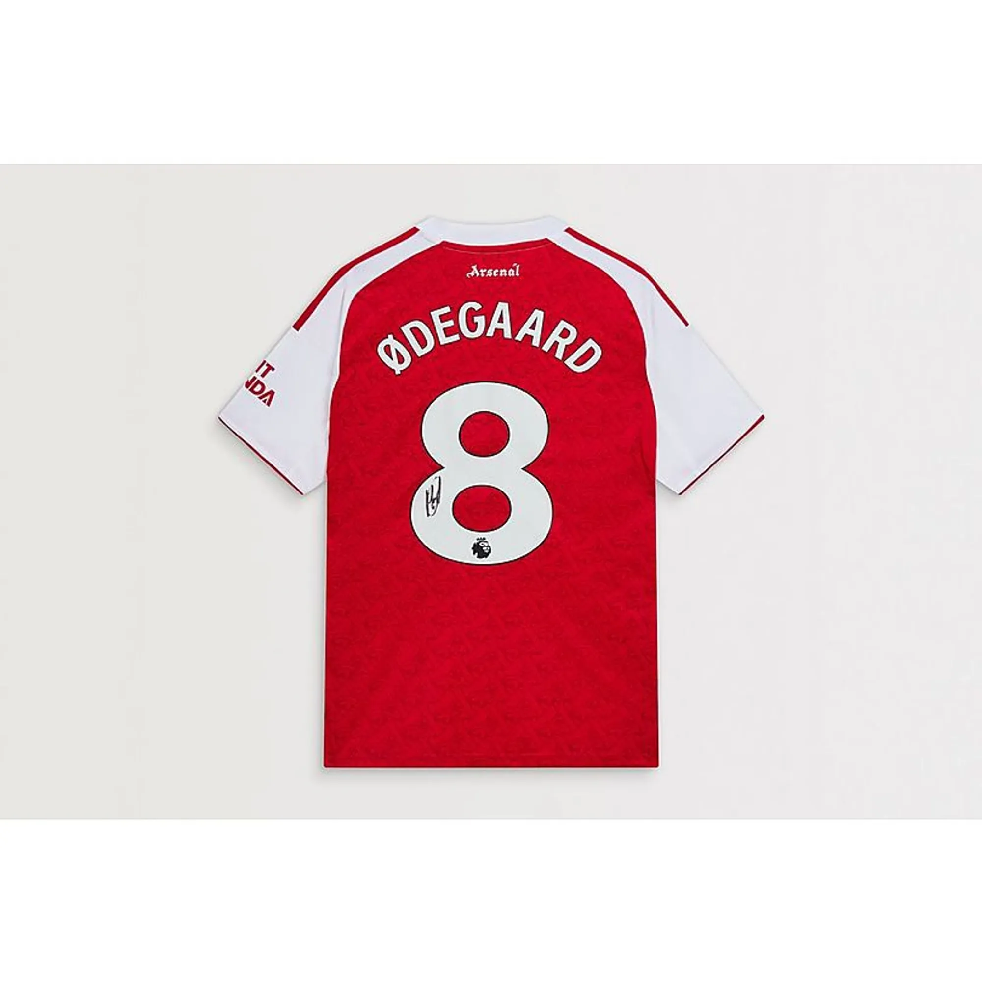Arsenal 25/26 home boxed signed shirt ODEGAARD, Multicolor