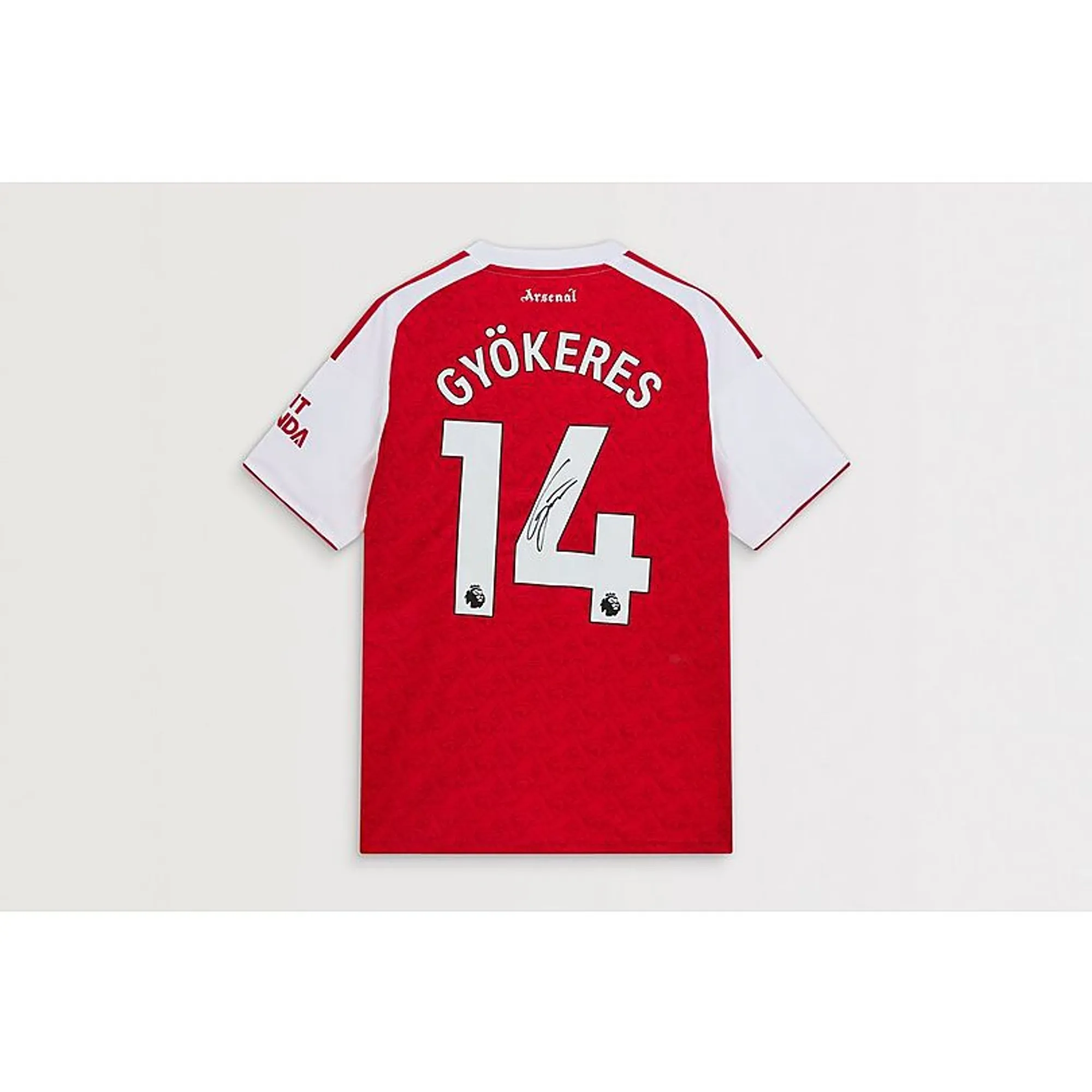 Arsenal 25/26 home boxed signed shirt GYOKERES, Multicolor