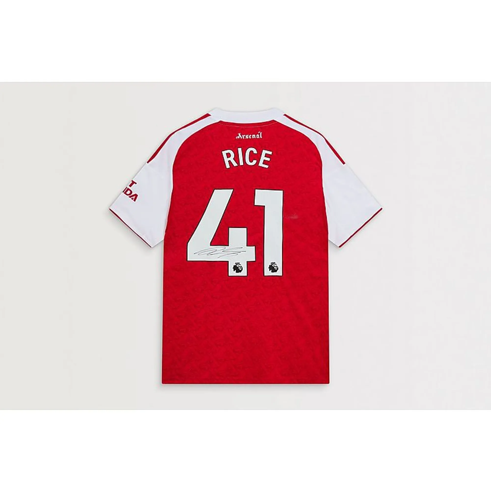 Arsenal 25/26 home boxed signed shirt RICE, Multicolor