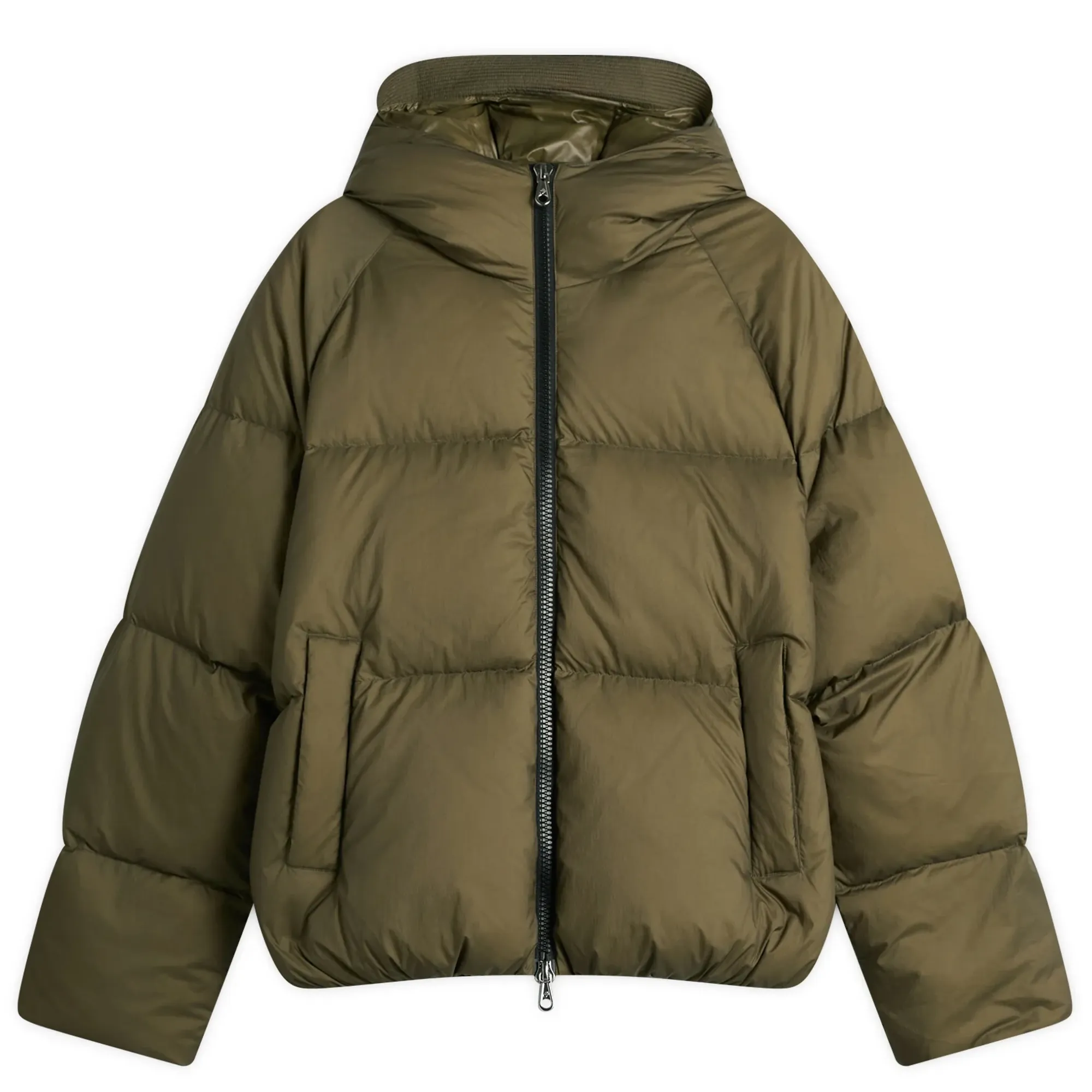 Cole Buxton Men's Multicam Hooded Down Jacket Khaki