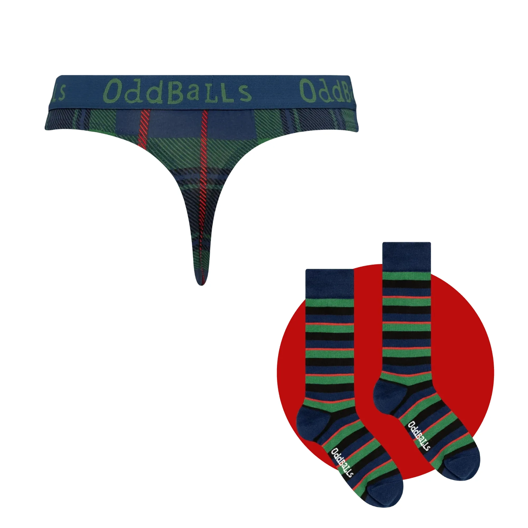 Highlands Bundle - Ladies Thong & Sock