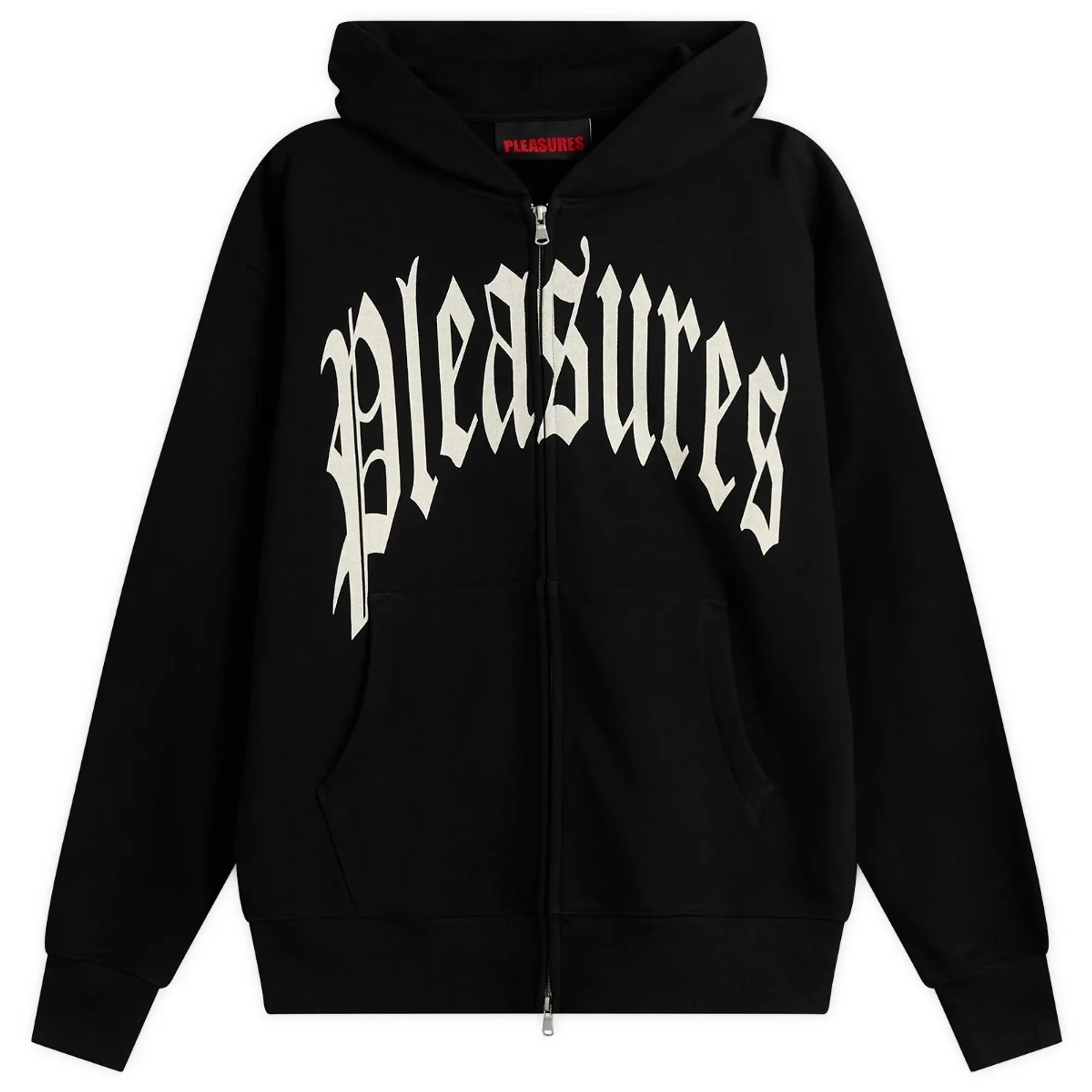 Pleasures Men's Twitch Zip Hoodie Black