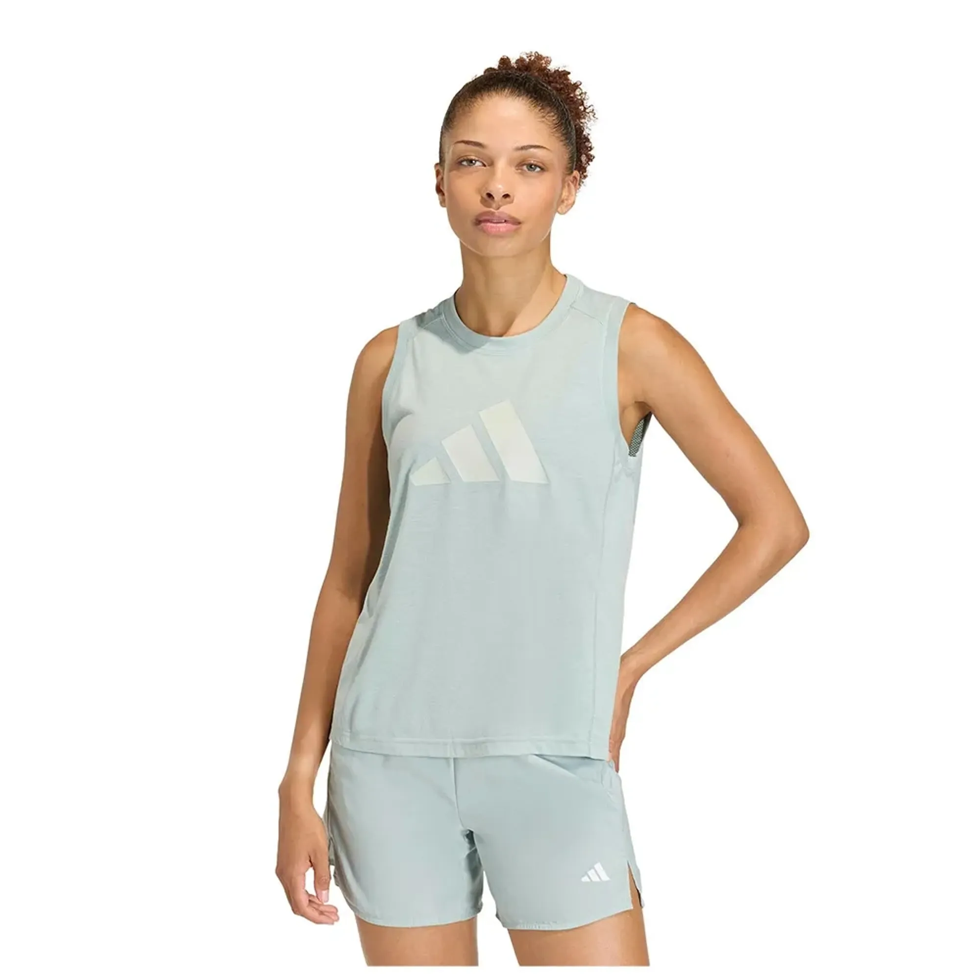 Adidas Train Essentials Big Performance Logo Training Sleeveless T-shirt