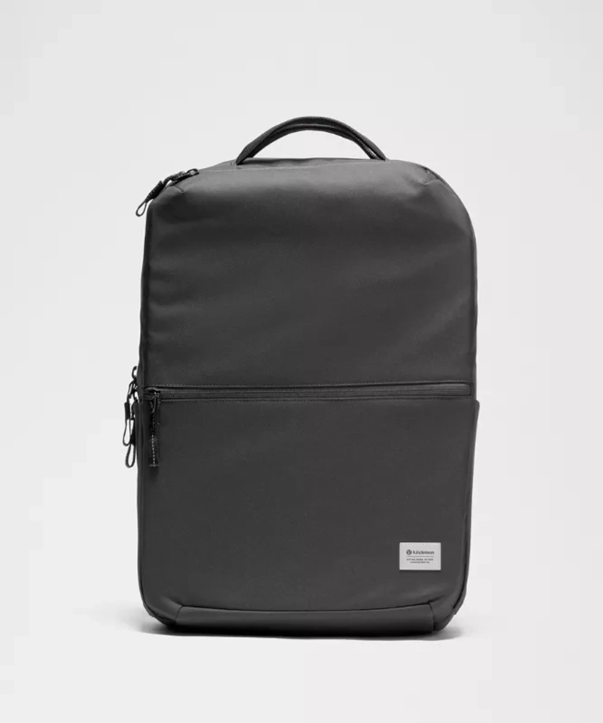 lululemon – Double-Zip Backpack 22L Tech Canvas – Color Black/Grey
