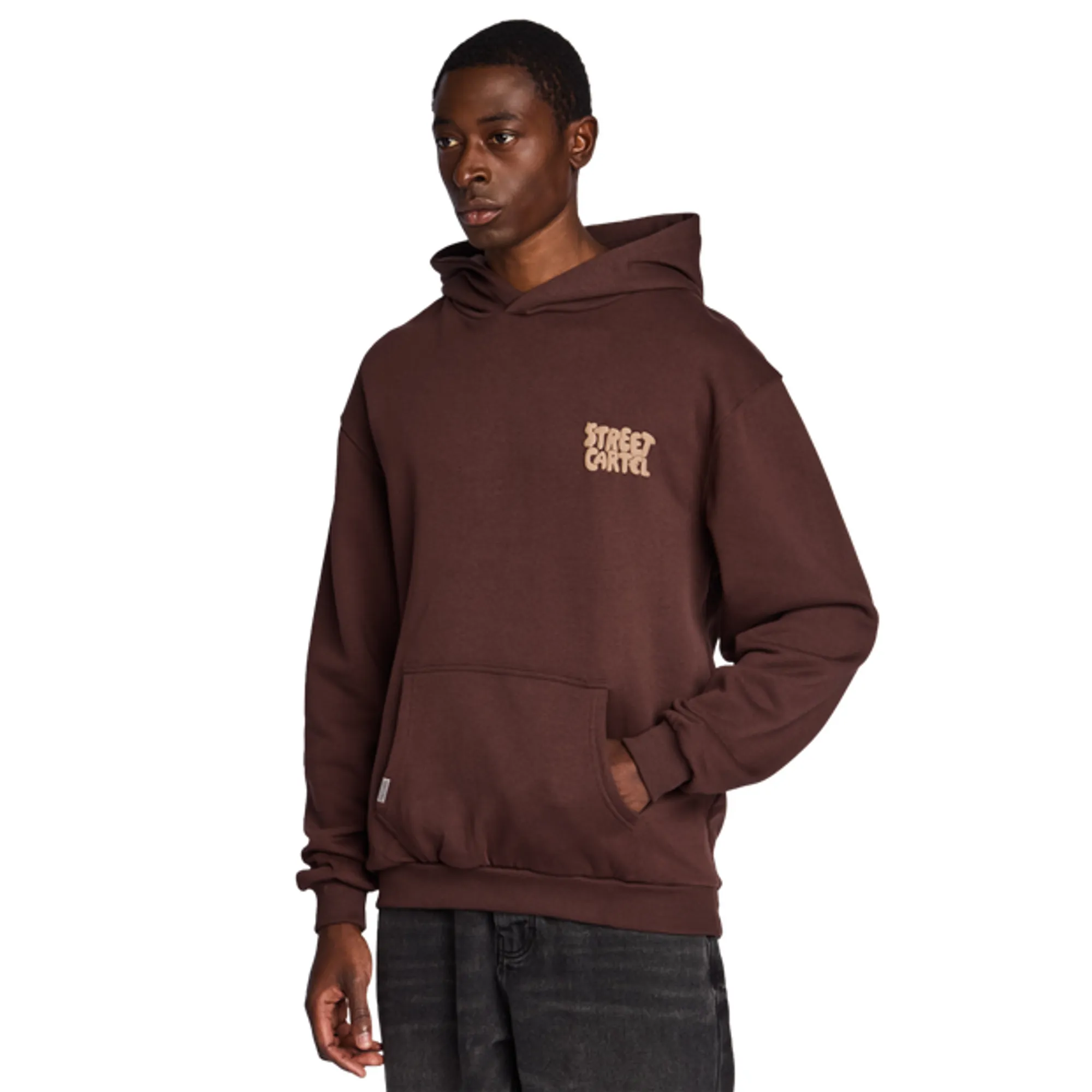 Street Cartel Bosco Men Hoodies - Brown