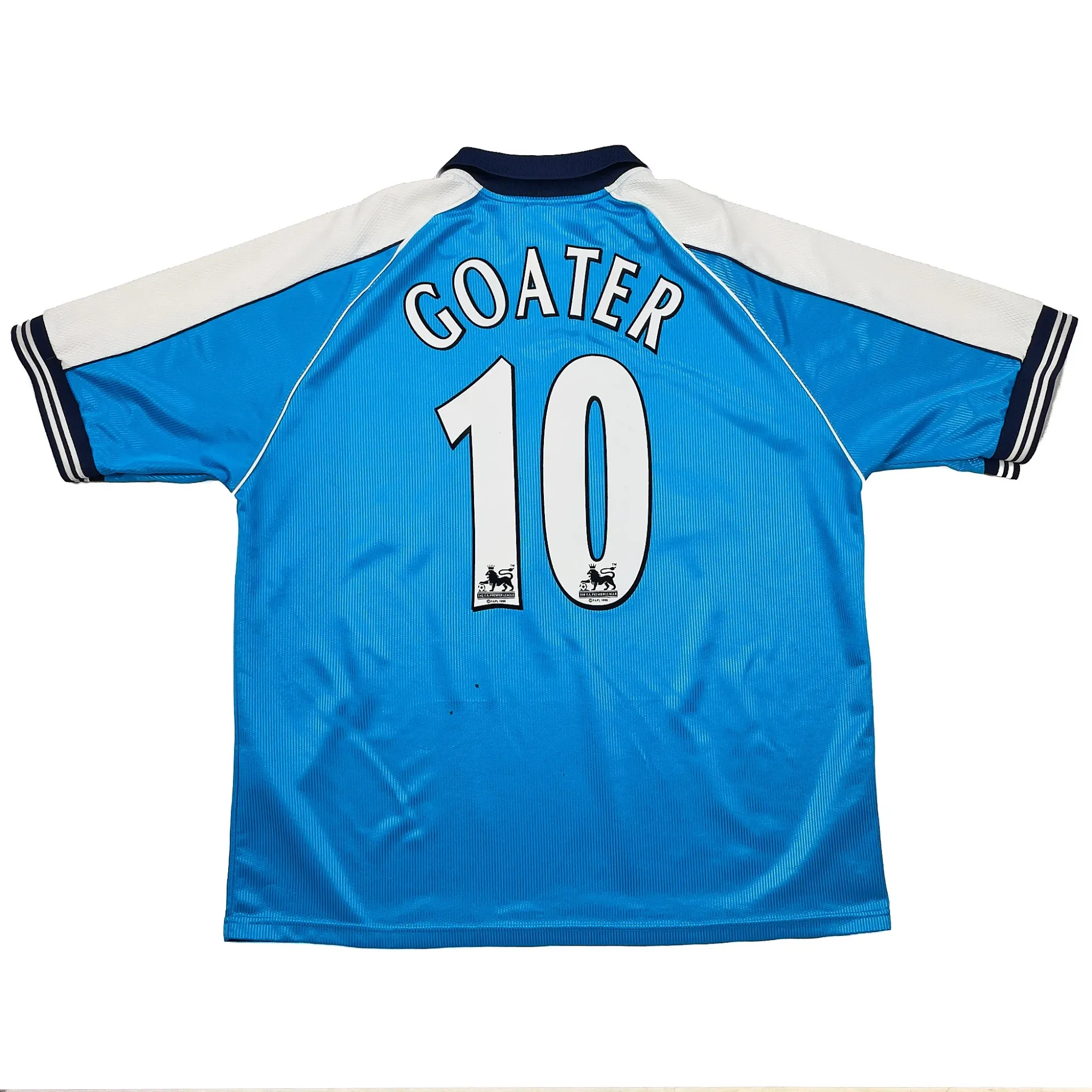 1999/01 MANCHESTER CITY GOATER #10 HOME SHIRT (L) LE COQ | CULT KITS