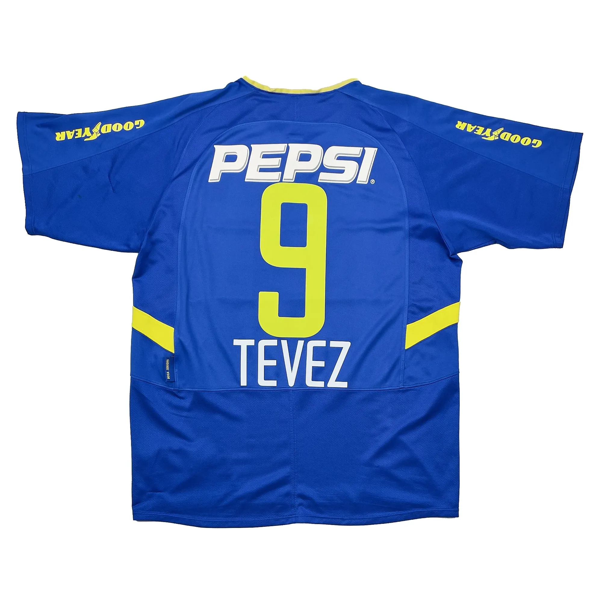 2003/04 BOCA JUNIORS TEVEZ #9 HOME SHIRT (M) NIKE | CULT KITS