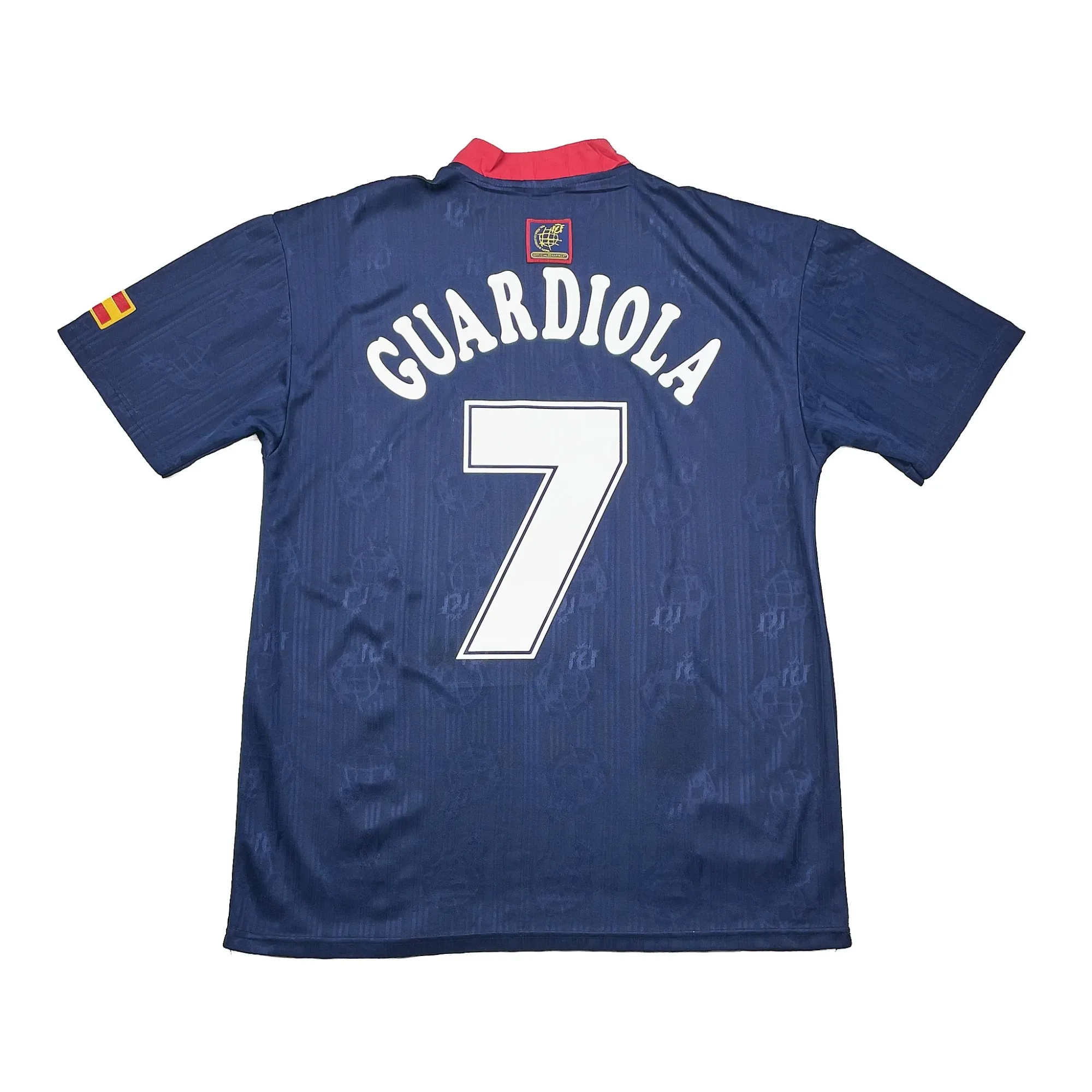 1996/98 SPAIN GUARDIOLA #7 AWAY SHIRT (M) ADIDAS | CULT KITS