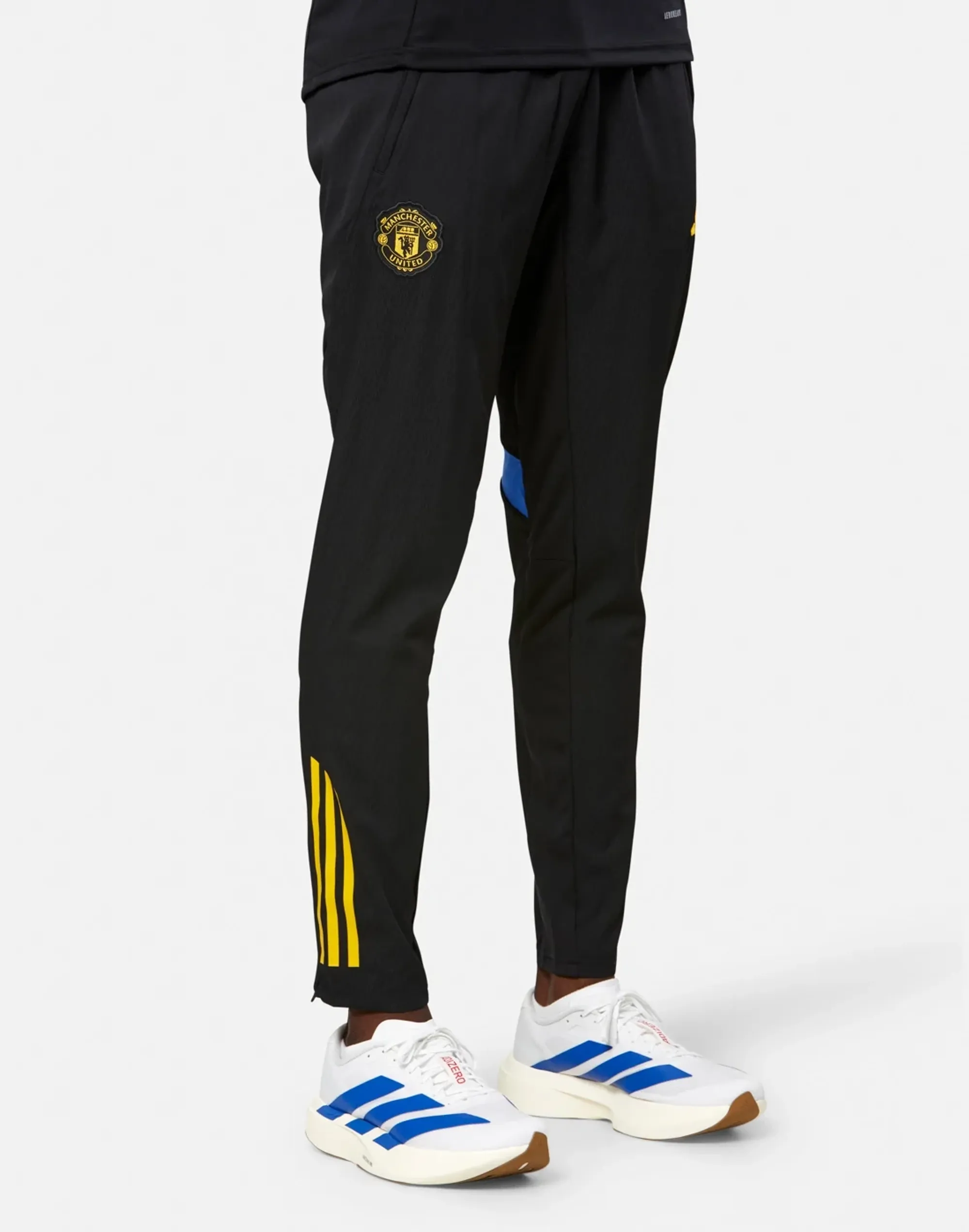 adidas Manchester United FC Track Pants - Black - Mens