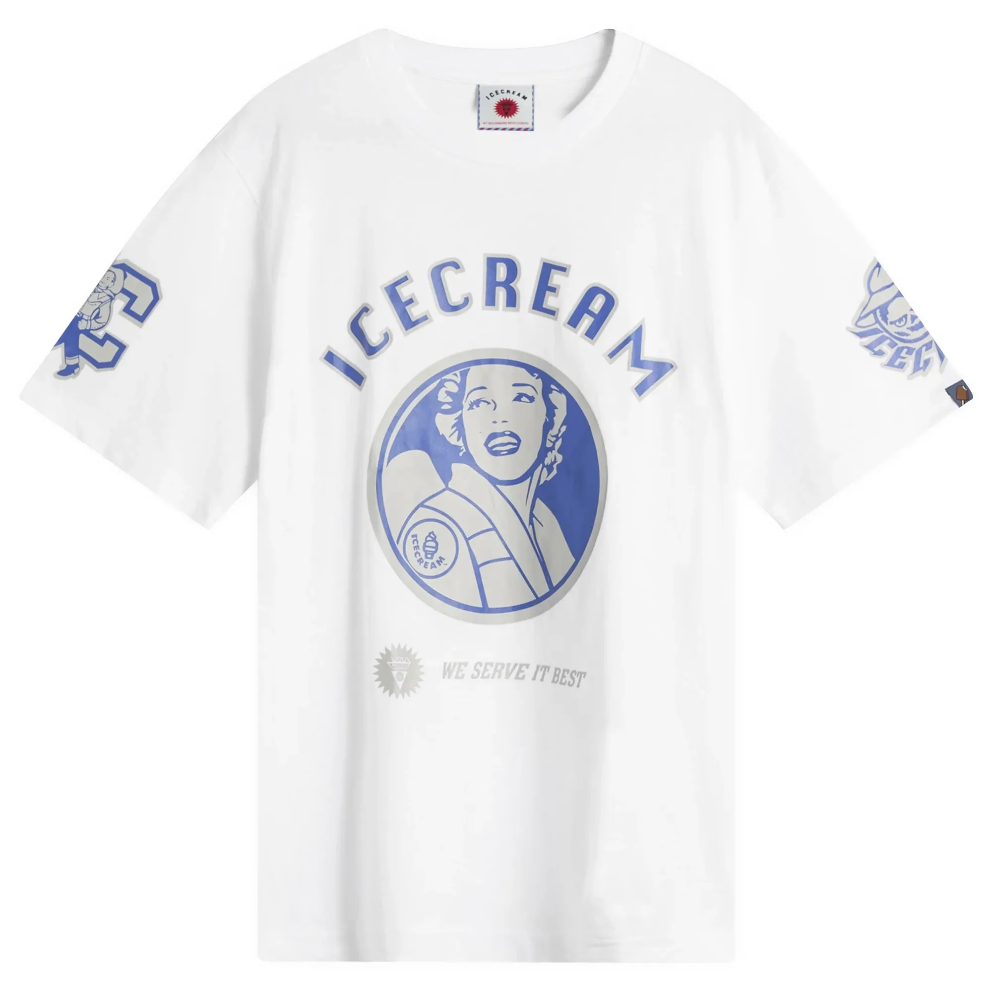 ICECREAM Men's Multi Graphic T-Shirt White