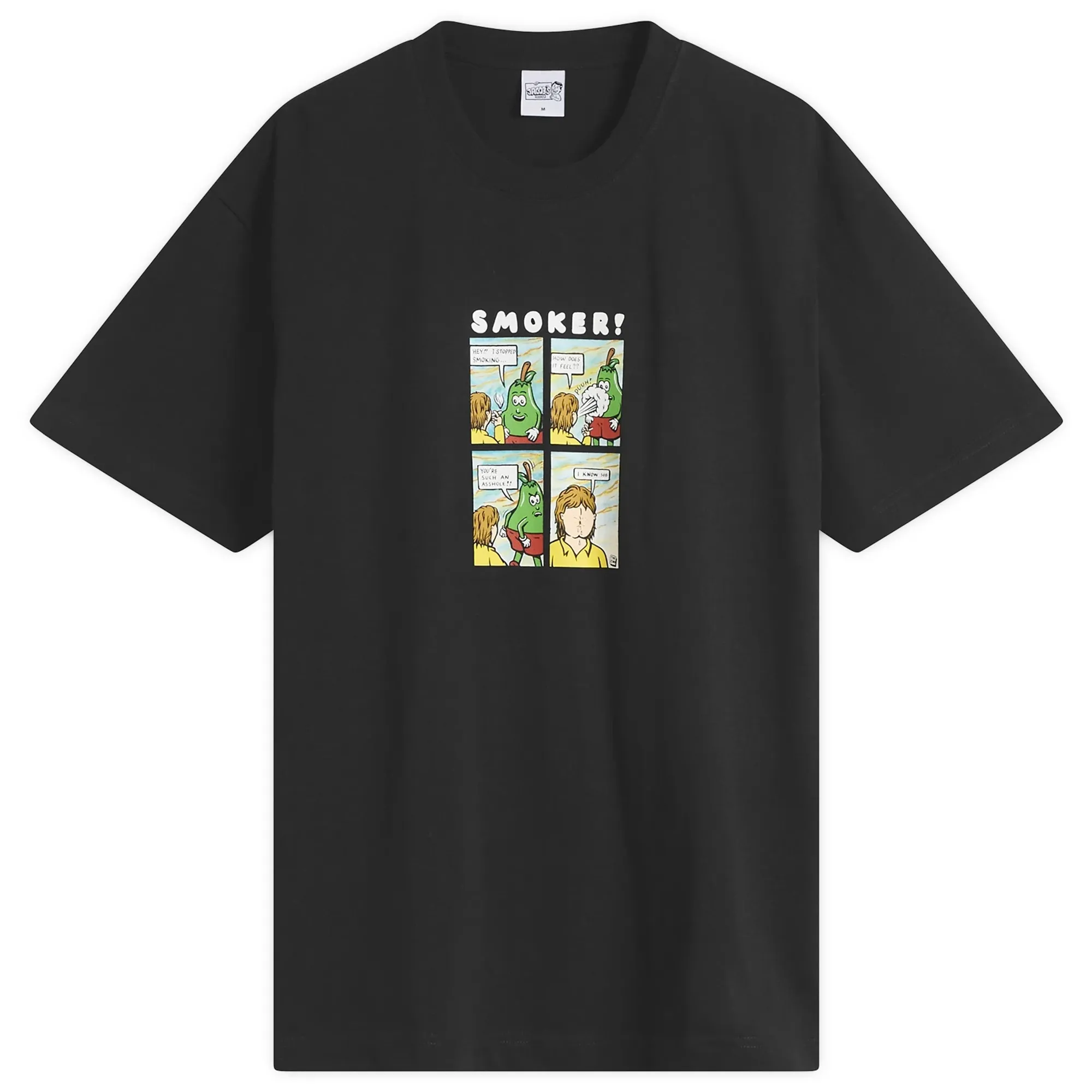 Polar Skate Co. Men's Smoker! T-Shirt Black