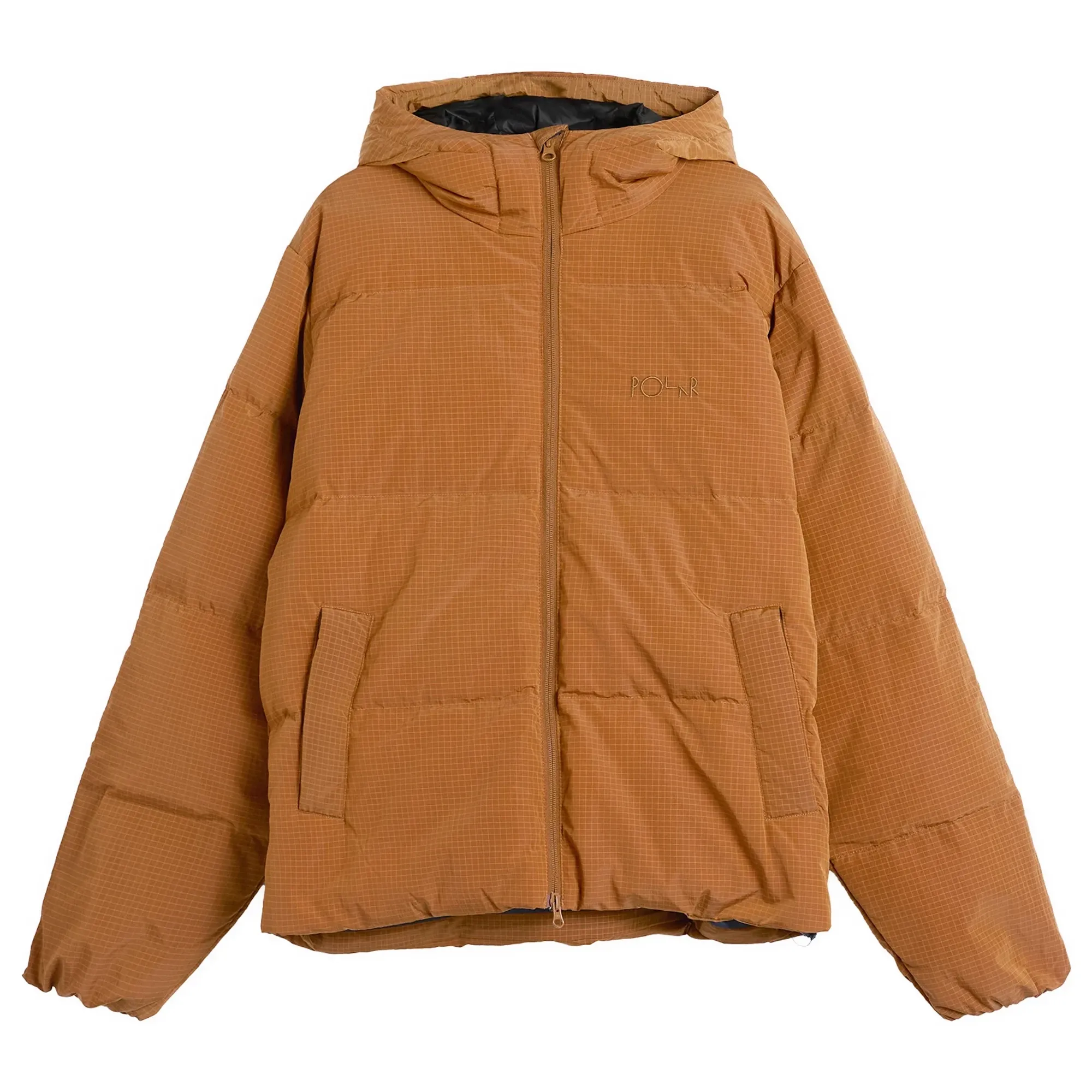 Polar Skate Co. Men's Soft Puffer Jacket Orange