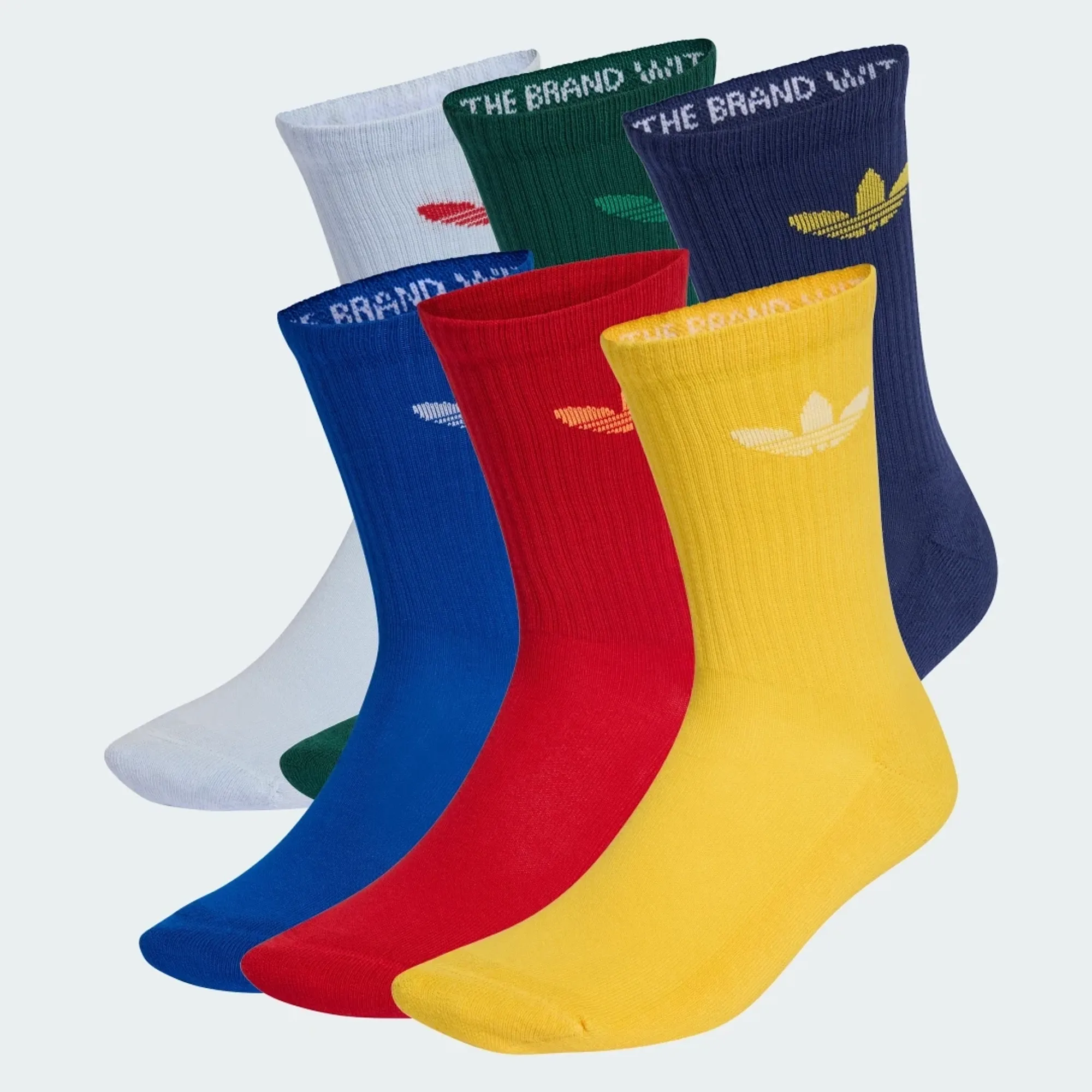 adidas Originals adidas Trefoil Cushion Crew Socks 6 Pairs
