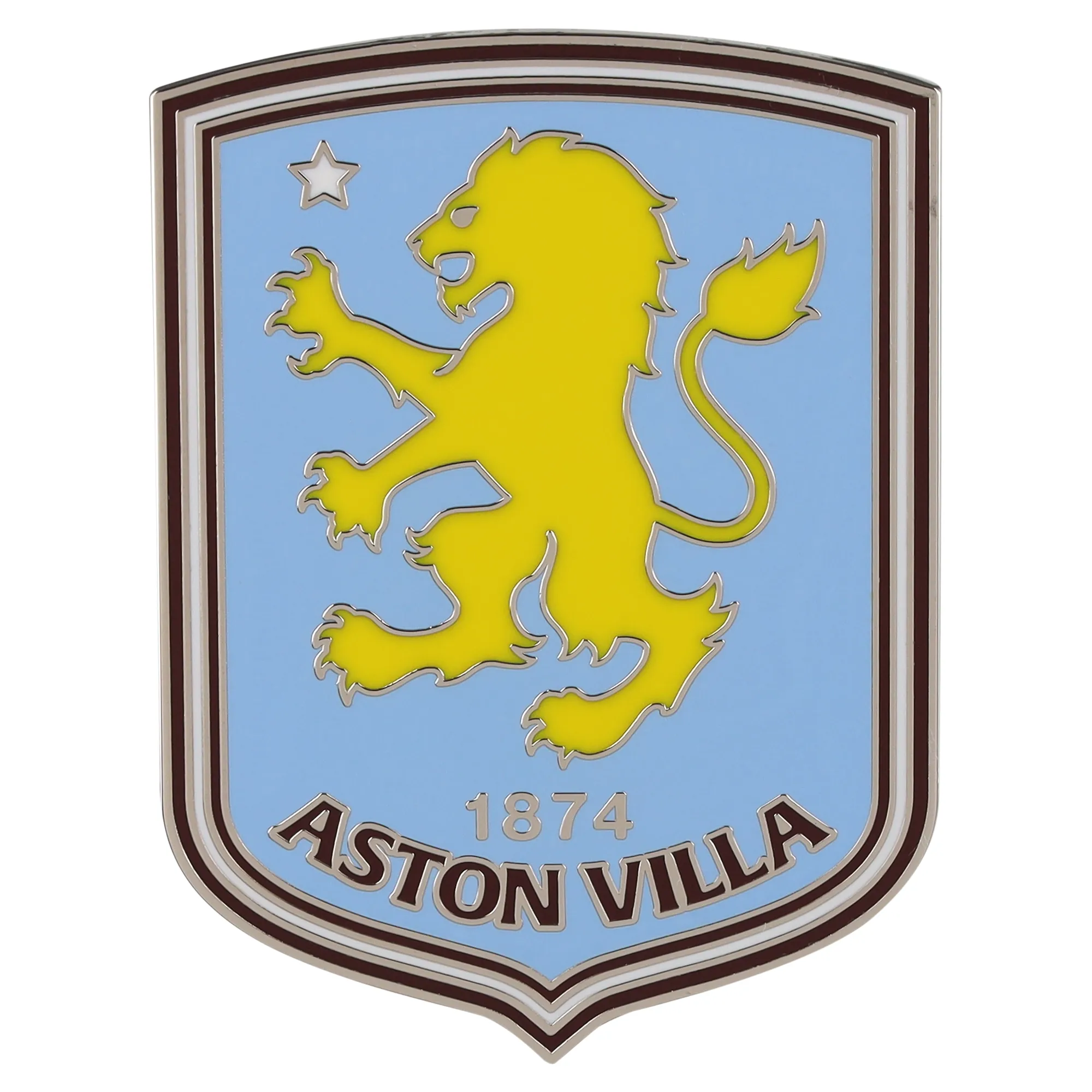 Aston Villa Crest Fridge Magnet
