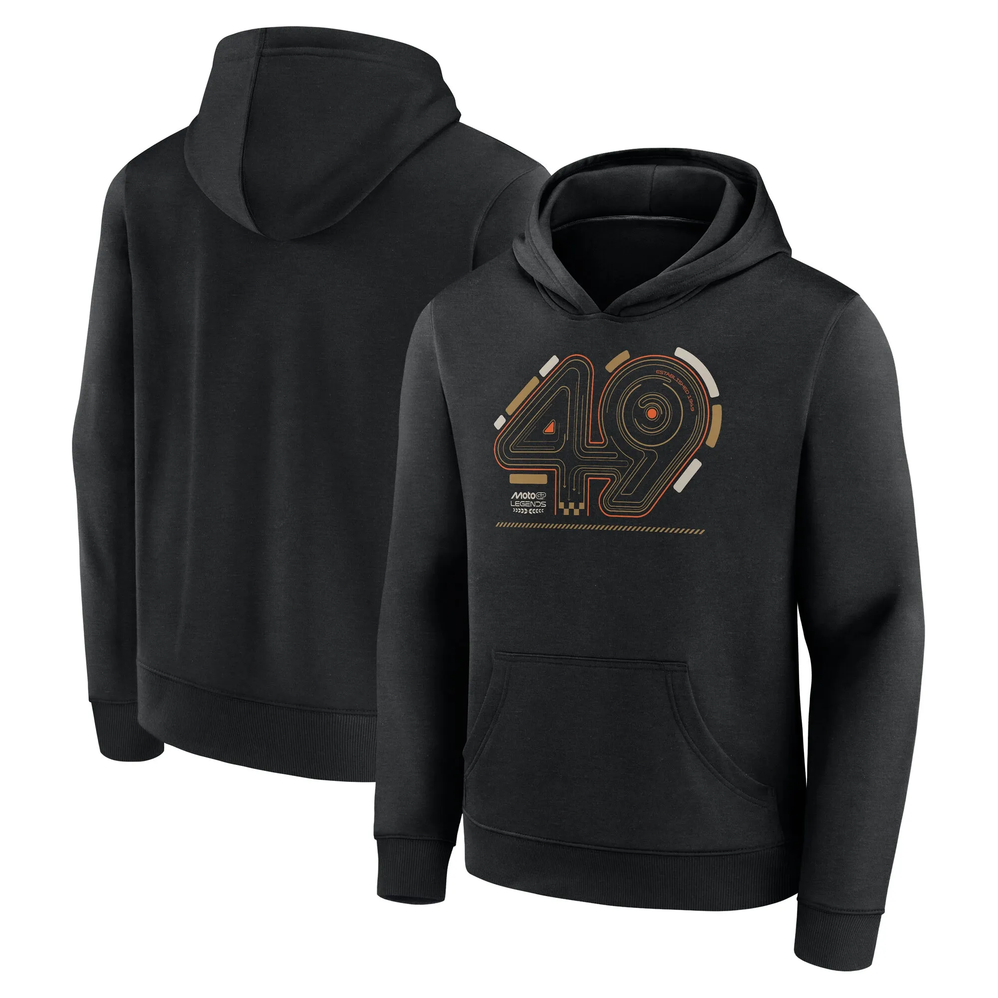 MotoGP™ Legends 49 Graphic Hoodie - Black - Kids