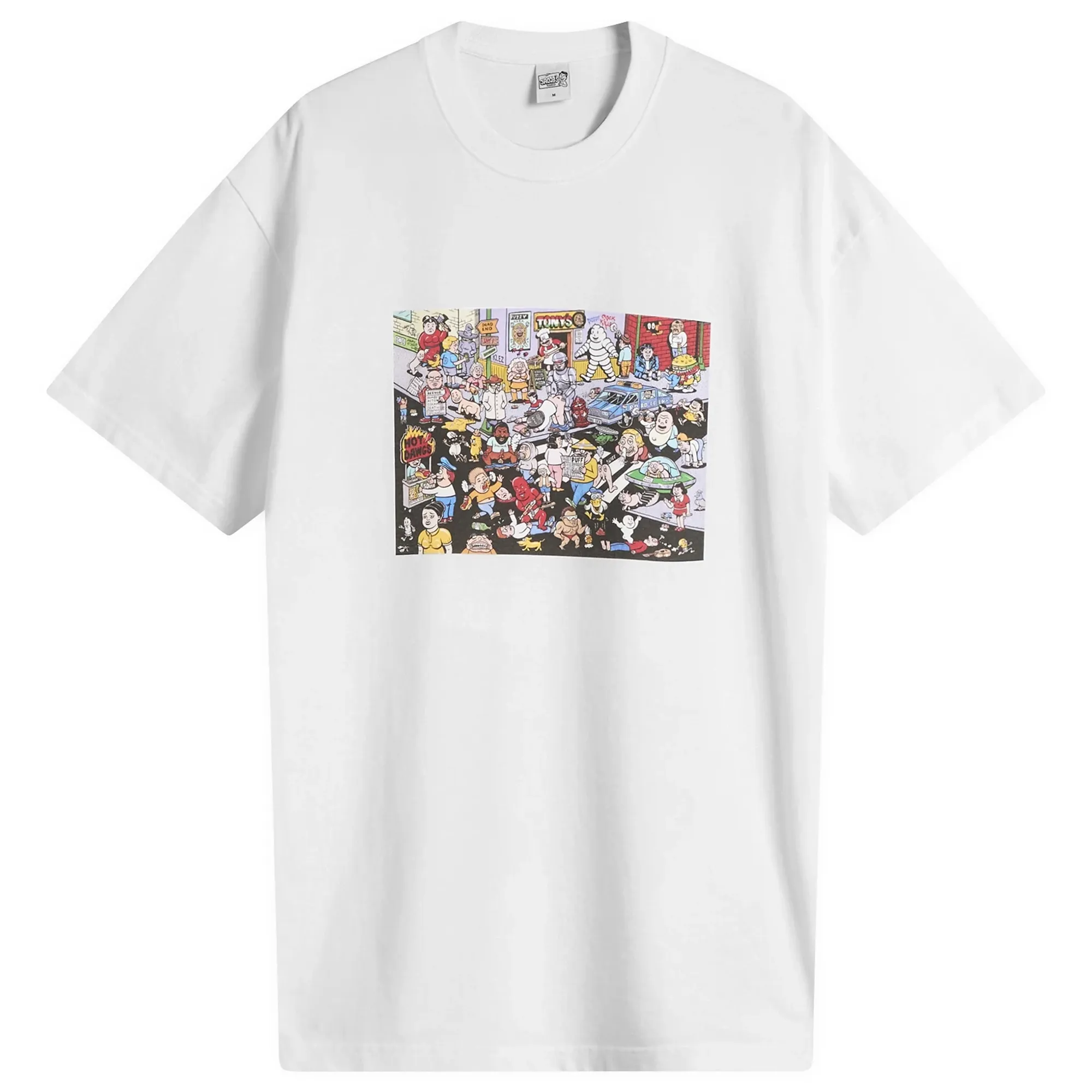 Polar Skate Co. Men's Street Corner T-Shirt White