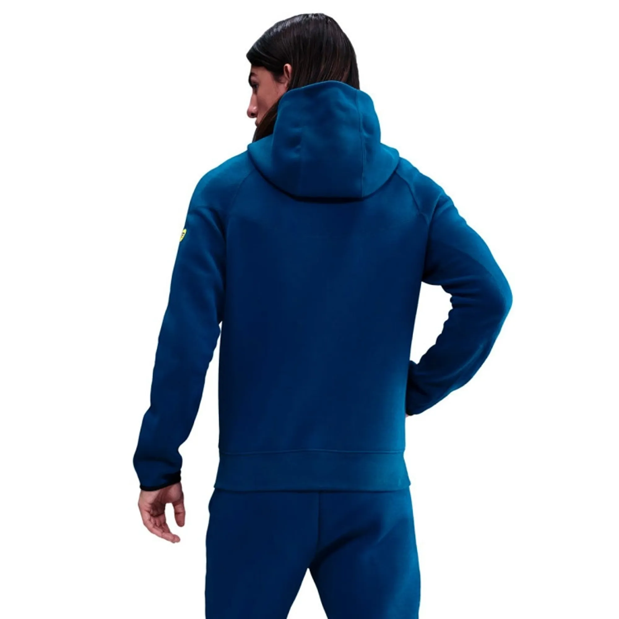 Nike Barcelona Tech Fleece FZ Hoodie - Blue - 2025-2026