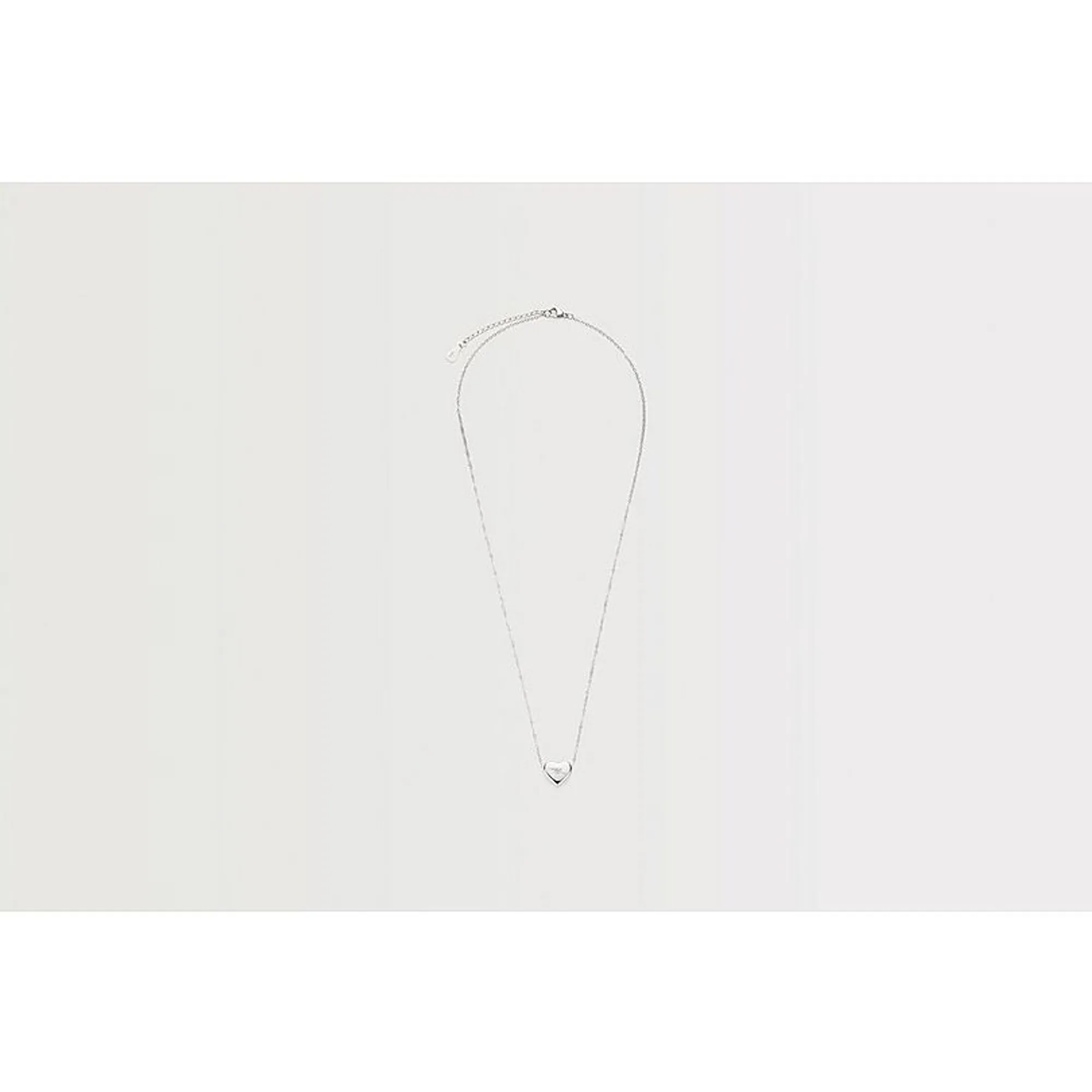 Arsenal Stainless Steel Cannon Heart Necklace, Multicolor