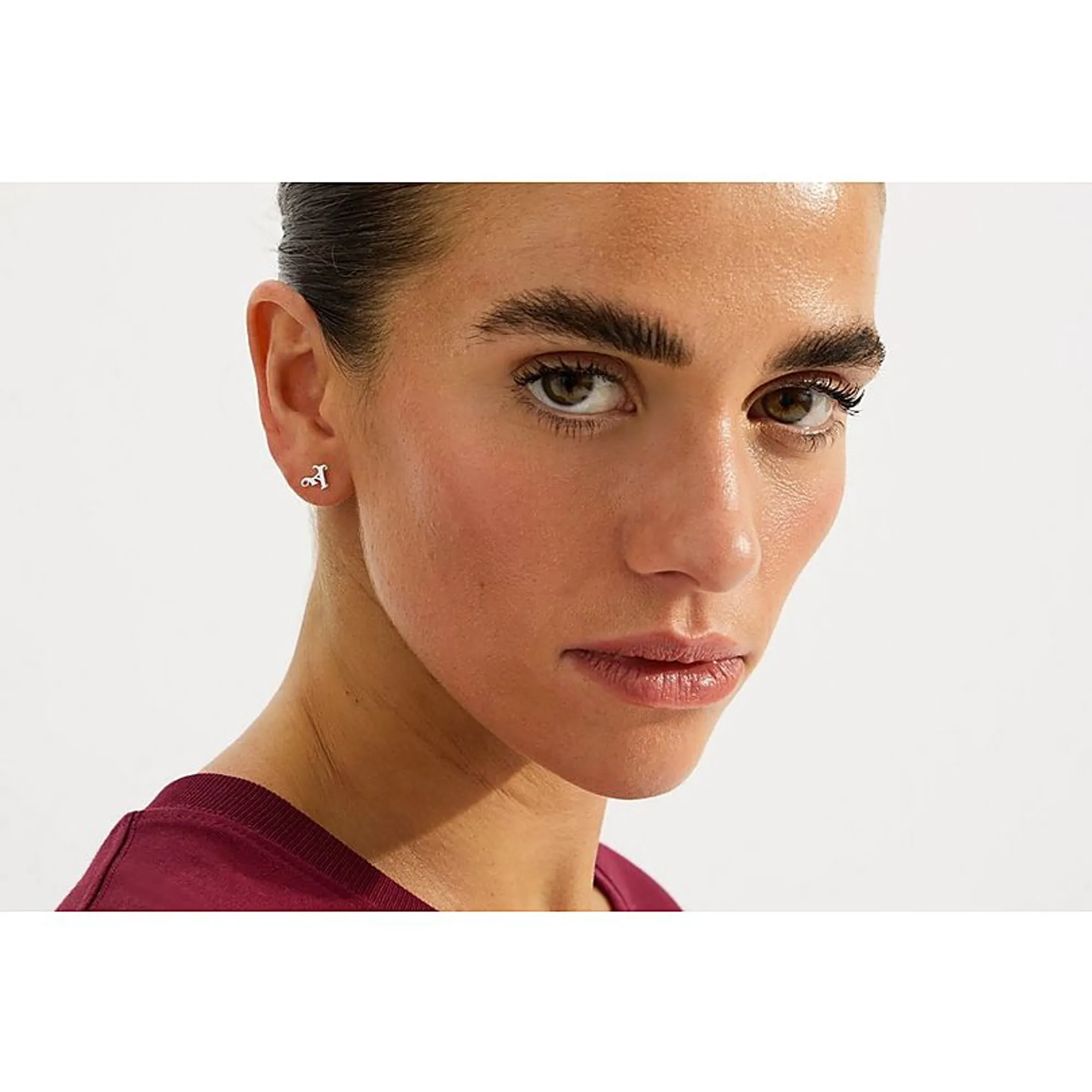 Arsenal Gothic A Silver Earrings, Multicolor