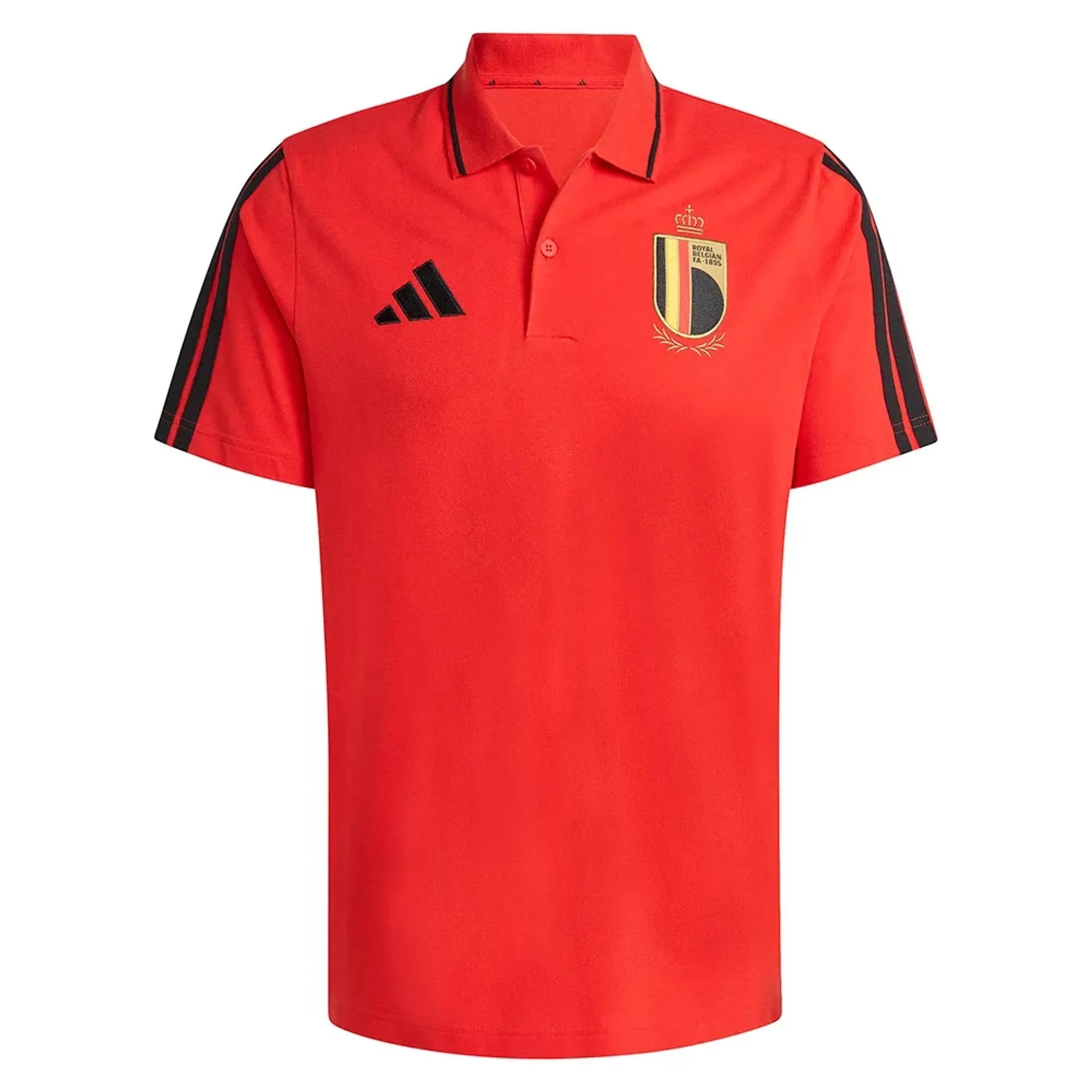 Belgium adidas DNA Polo - Red