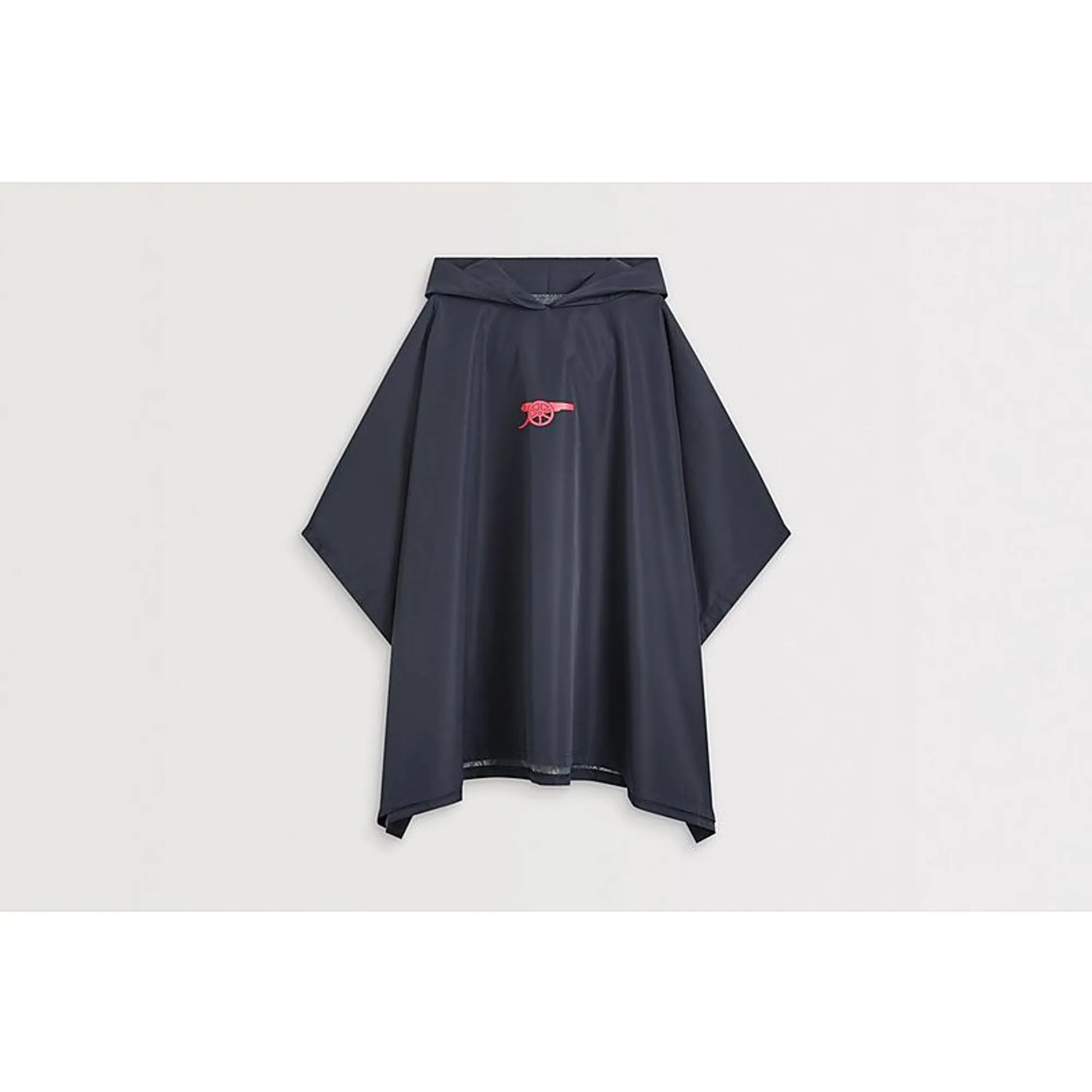 Arsenal Essentials Black Rain Poncho, Black