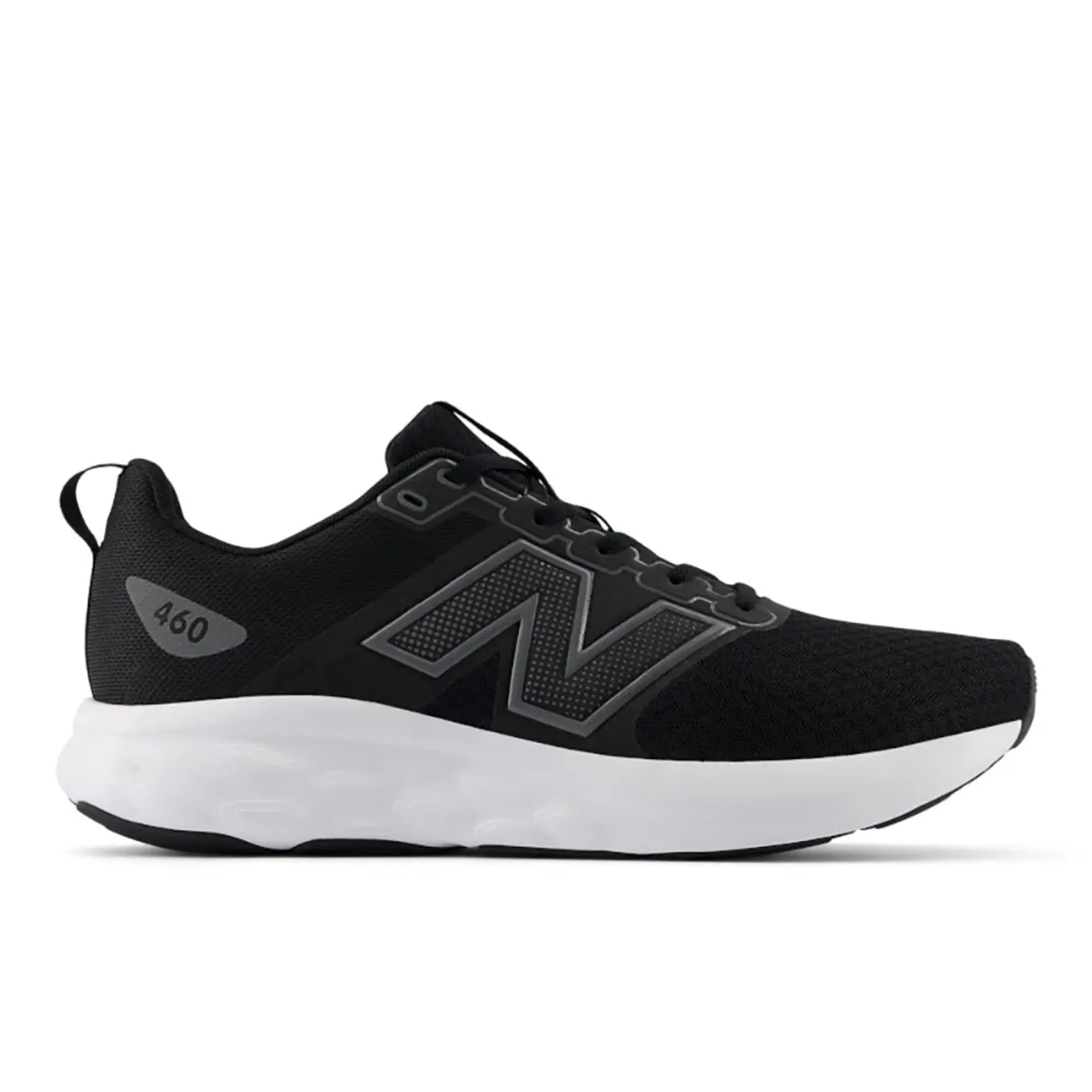 New Balance Men's 460v4 in Black/Grey Synthetic